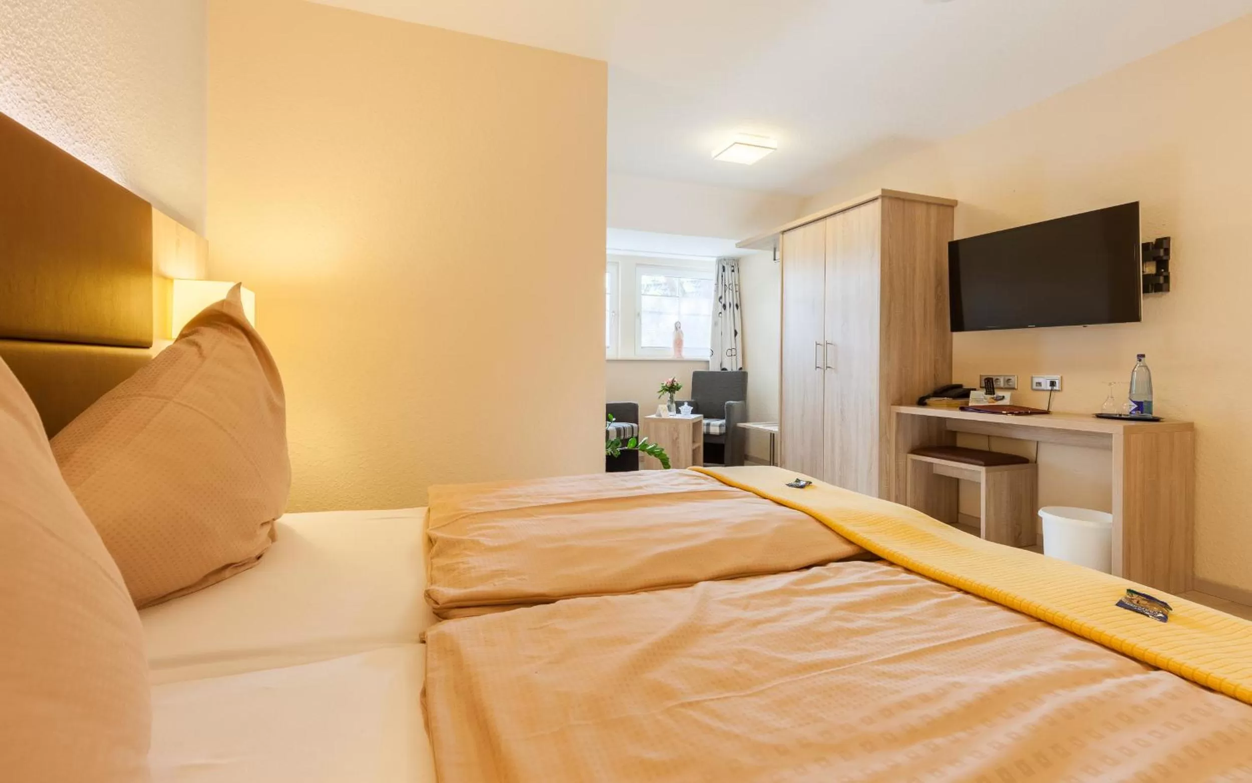 Photo of the whole room, Bed in Hotel Grasberger Hof GmbH