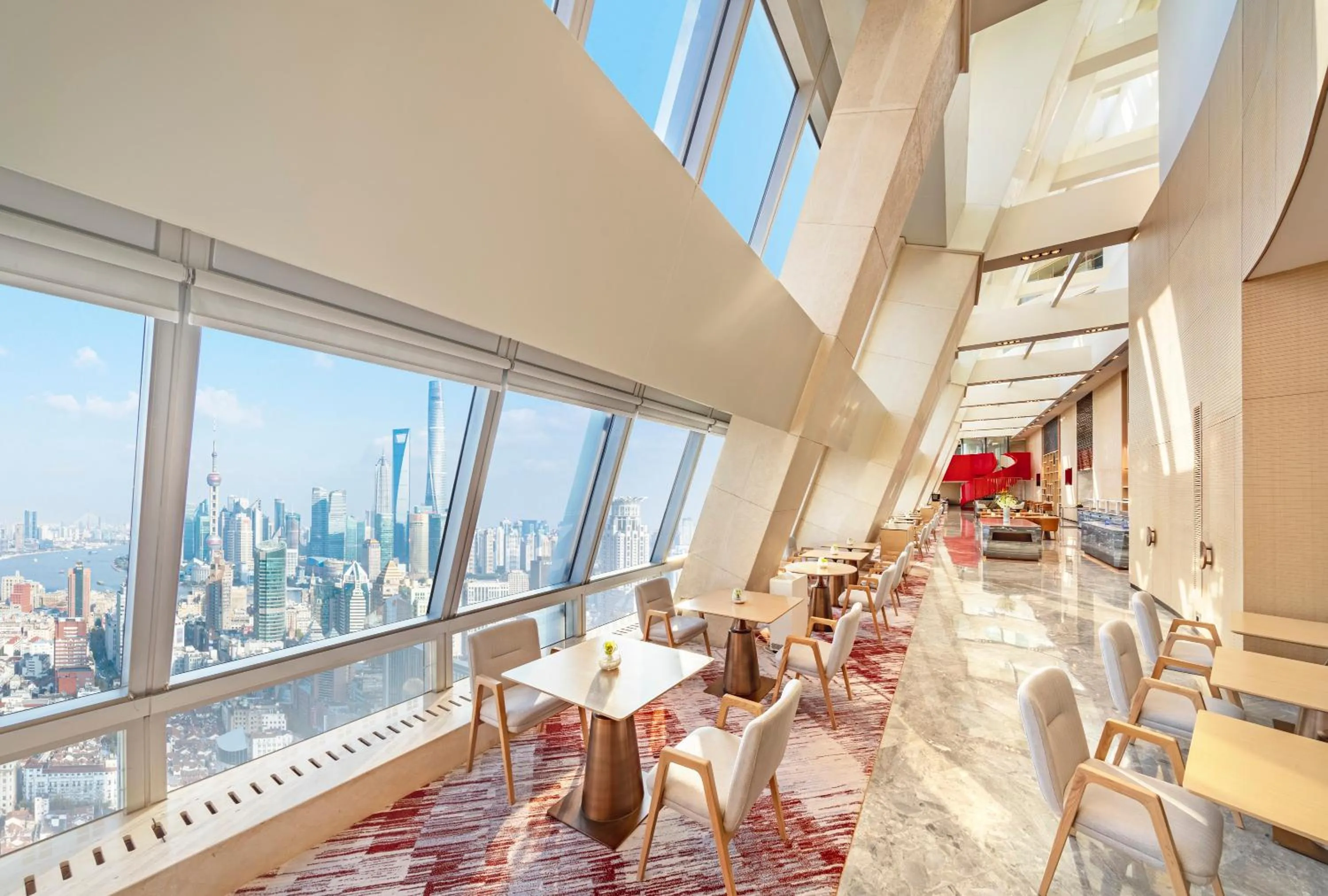 City view in Conrad Shanghai