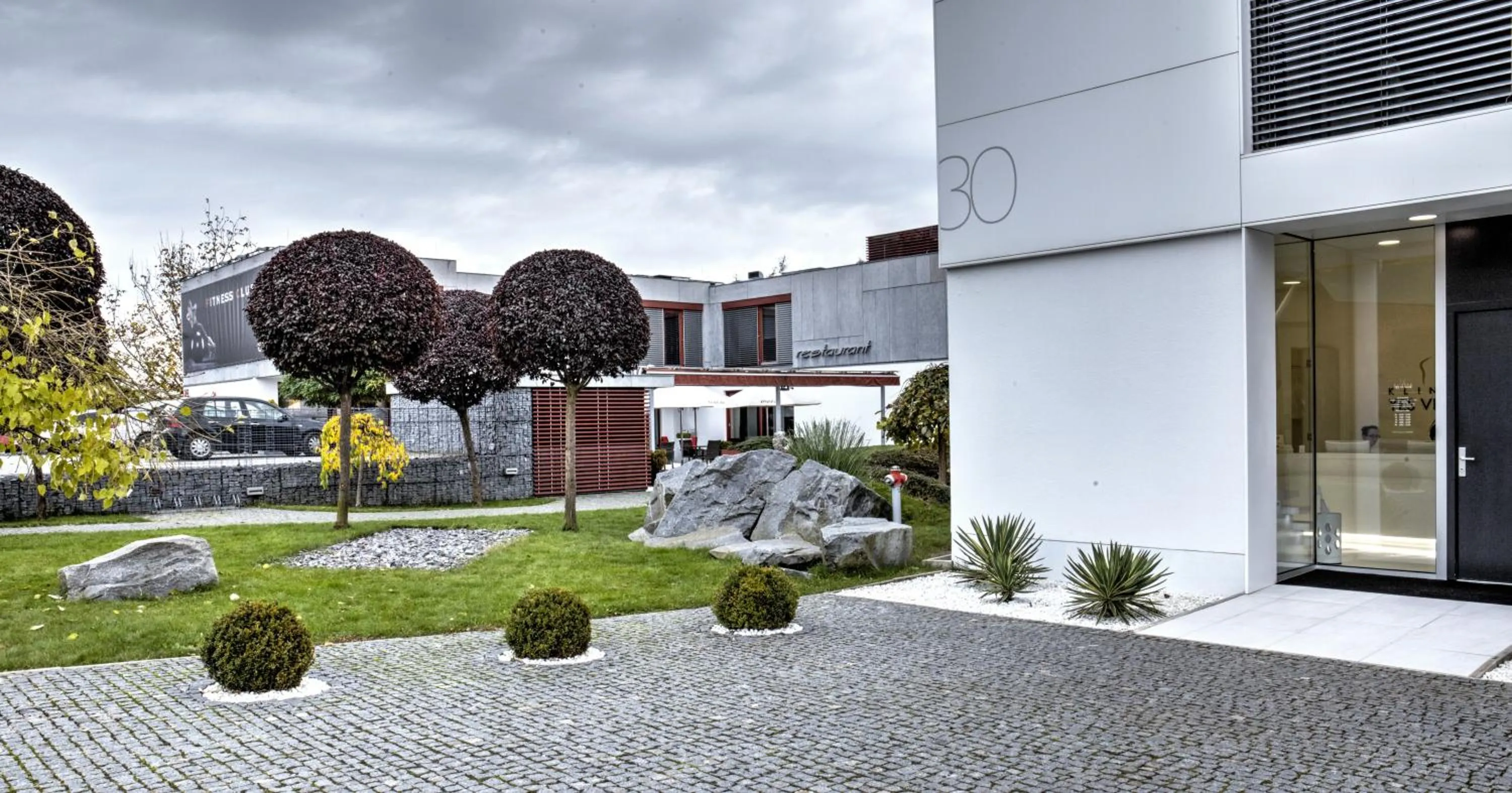 Property building in Volcano Spa Hotel