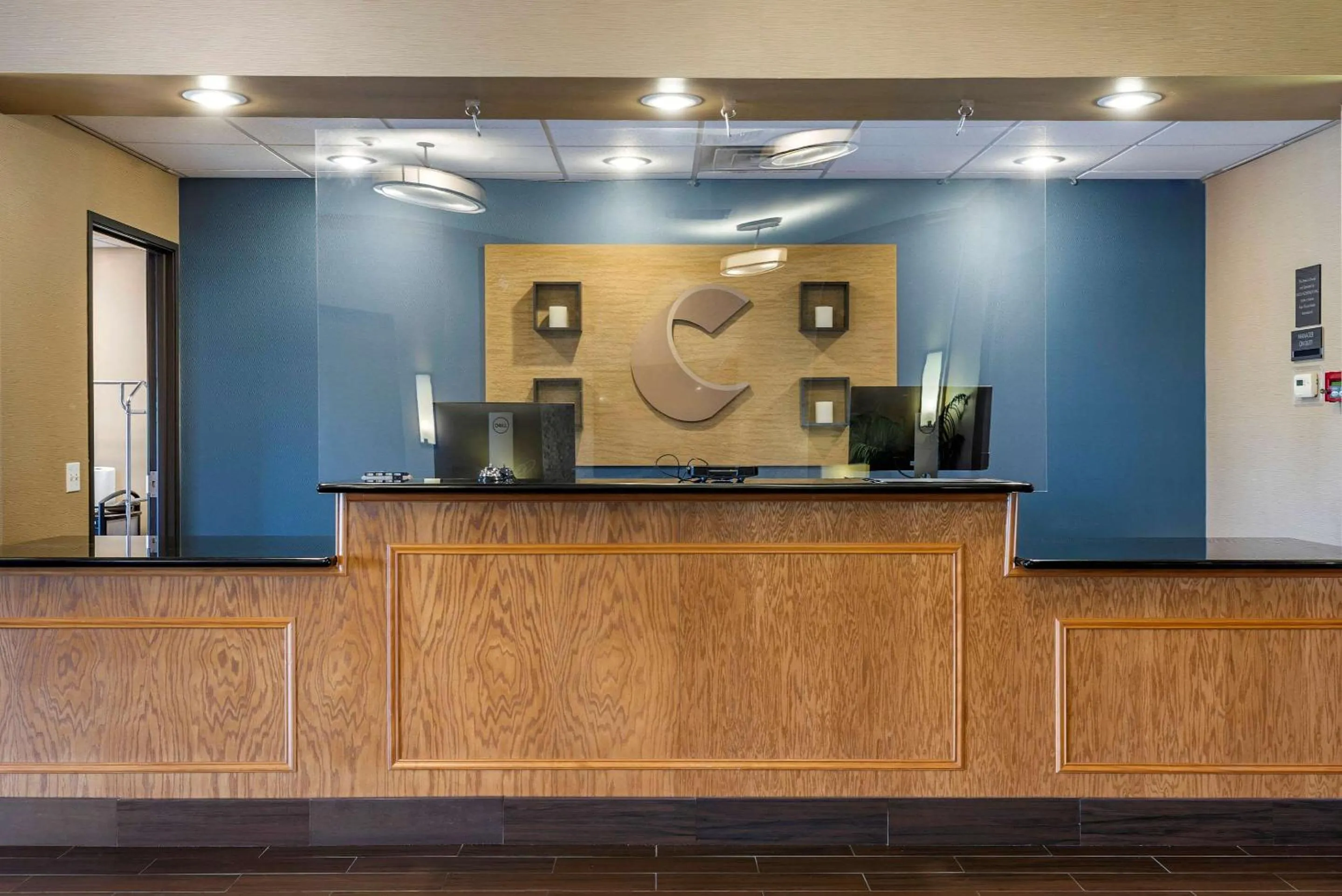 Lobby or reception in Comfort Inn & Suites Greenville I-70