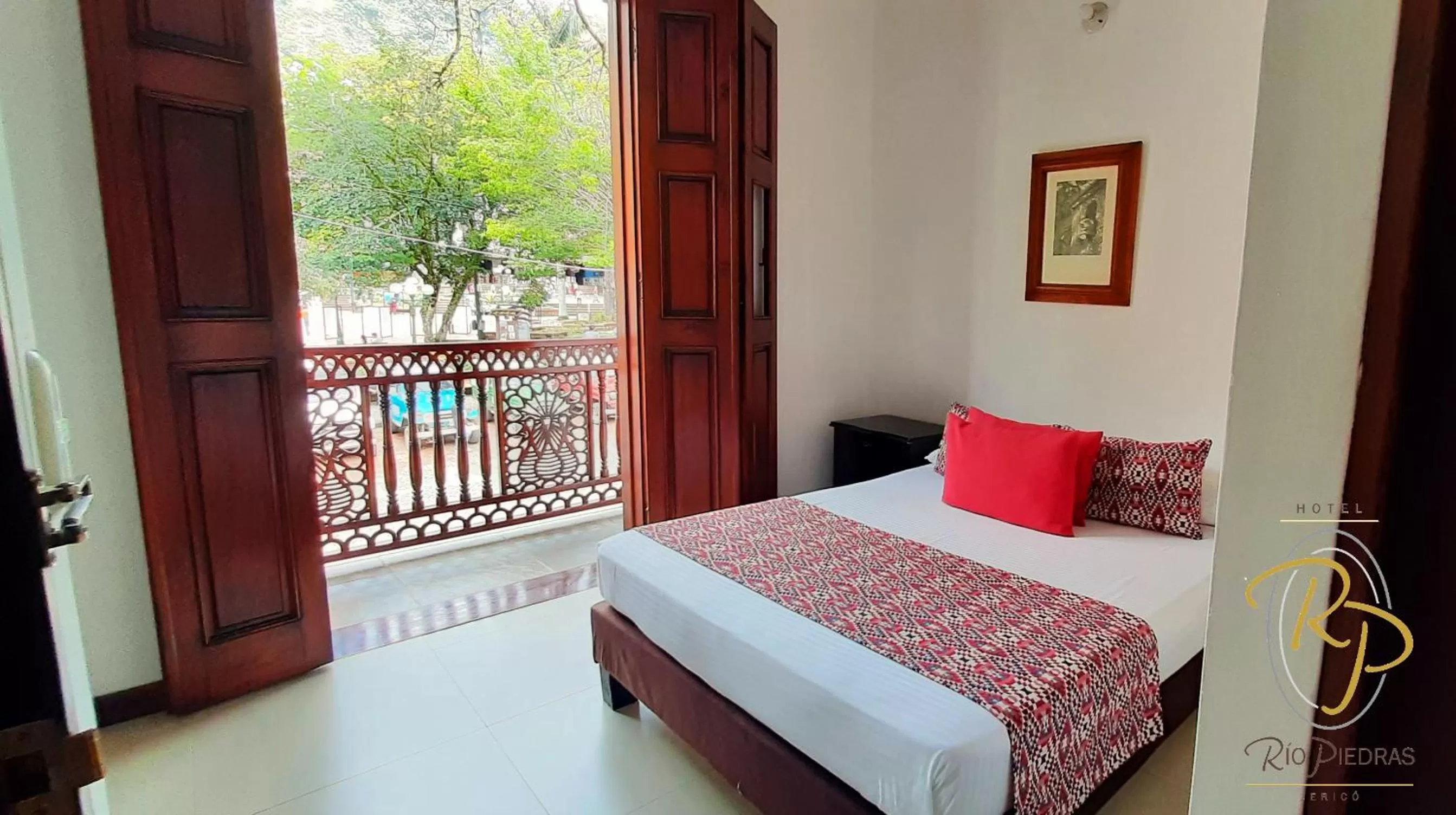 Bed in Hotel Rio Piedras