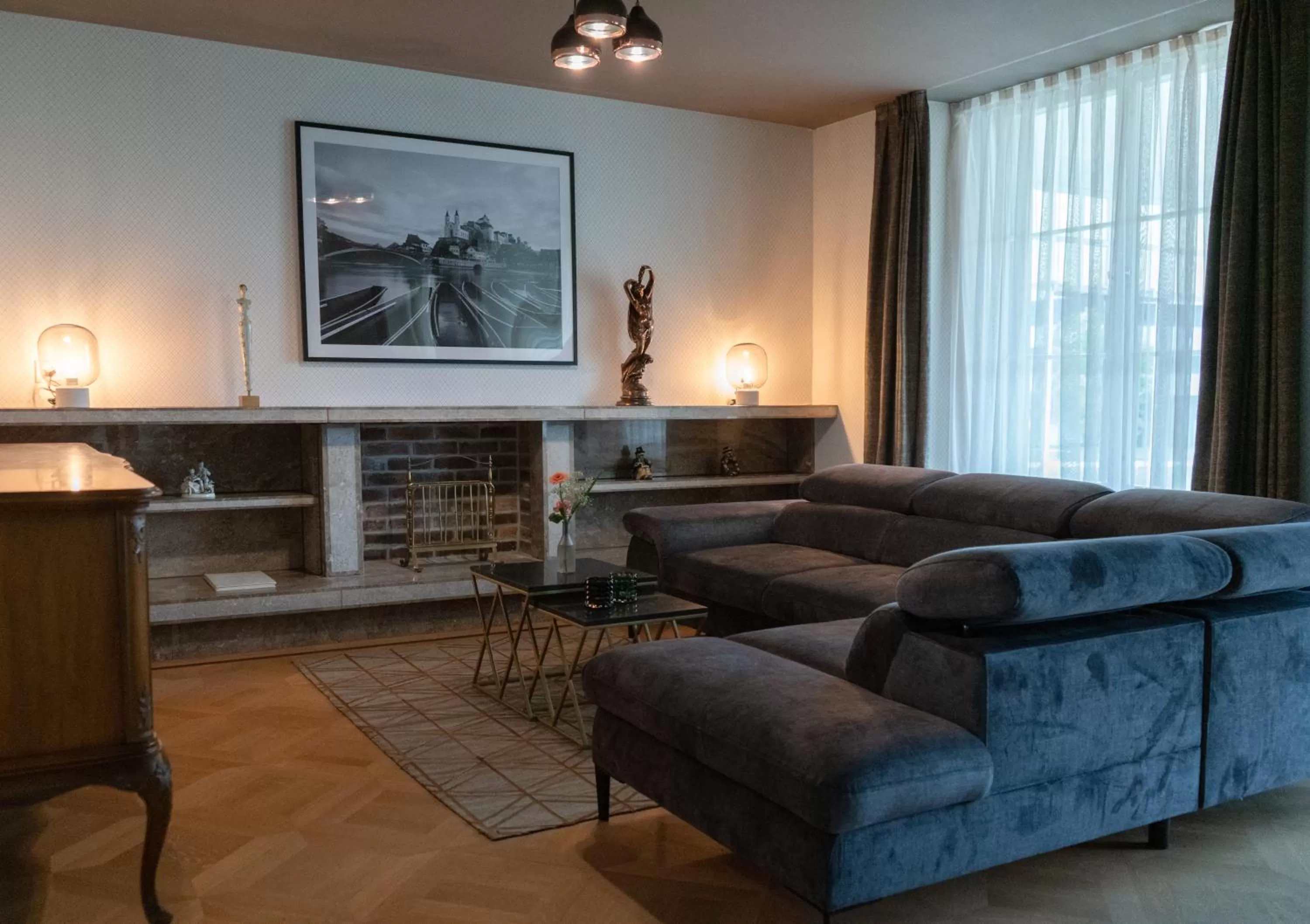 Living room in Villa Weber - self check-in