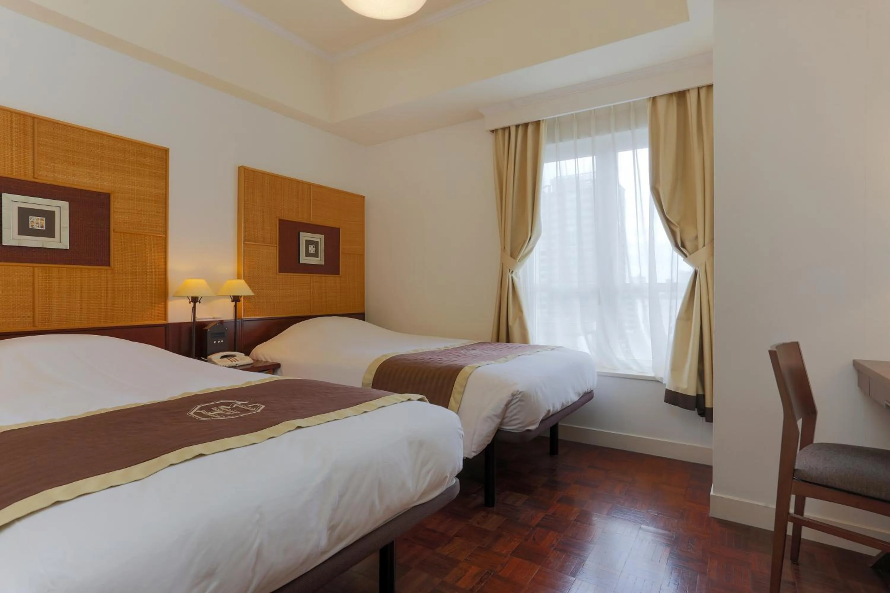 Bed in Hotel Monterey Ginza