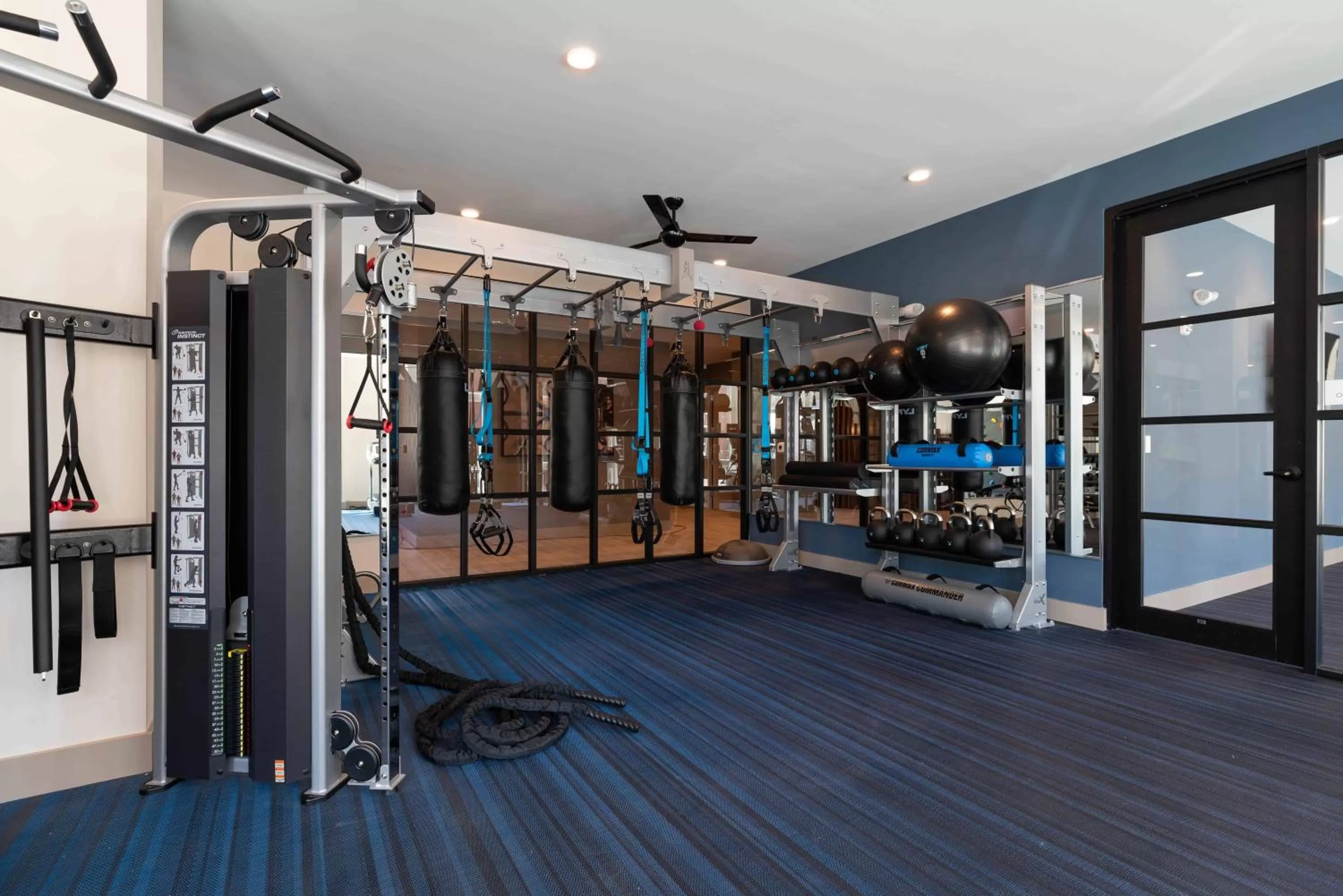 Fitness centre/facilities in Luxury Furnished Apartments by Hyatus Downtown at Yale