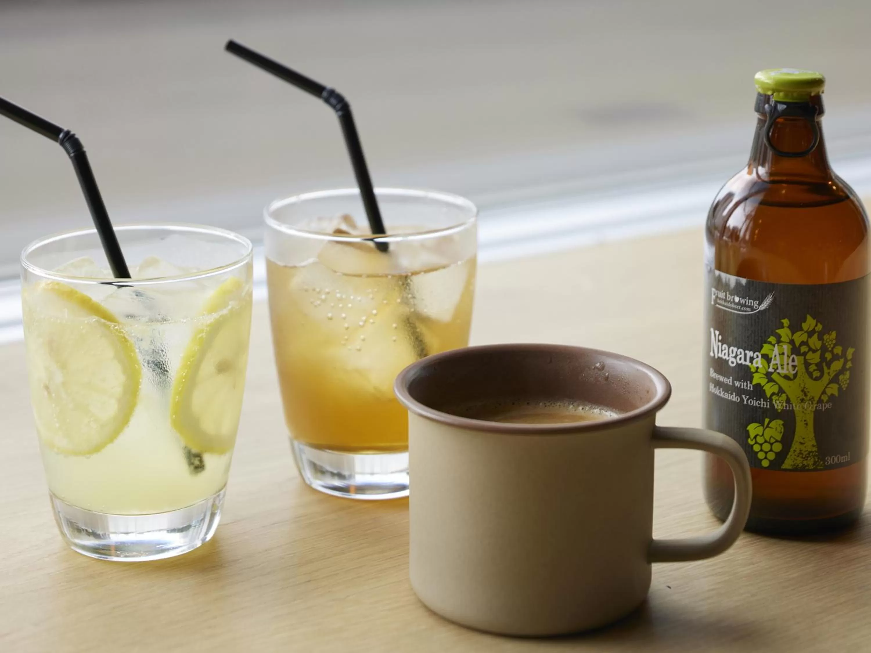 Food and drinks in hotel androoms Sapporo Susukino