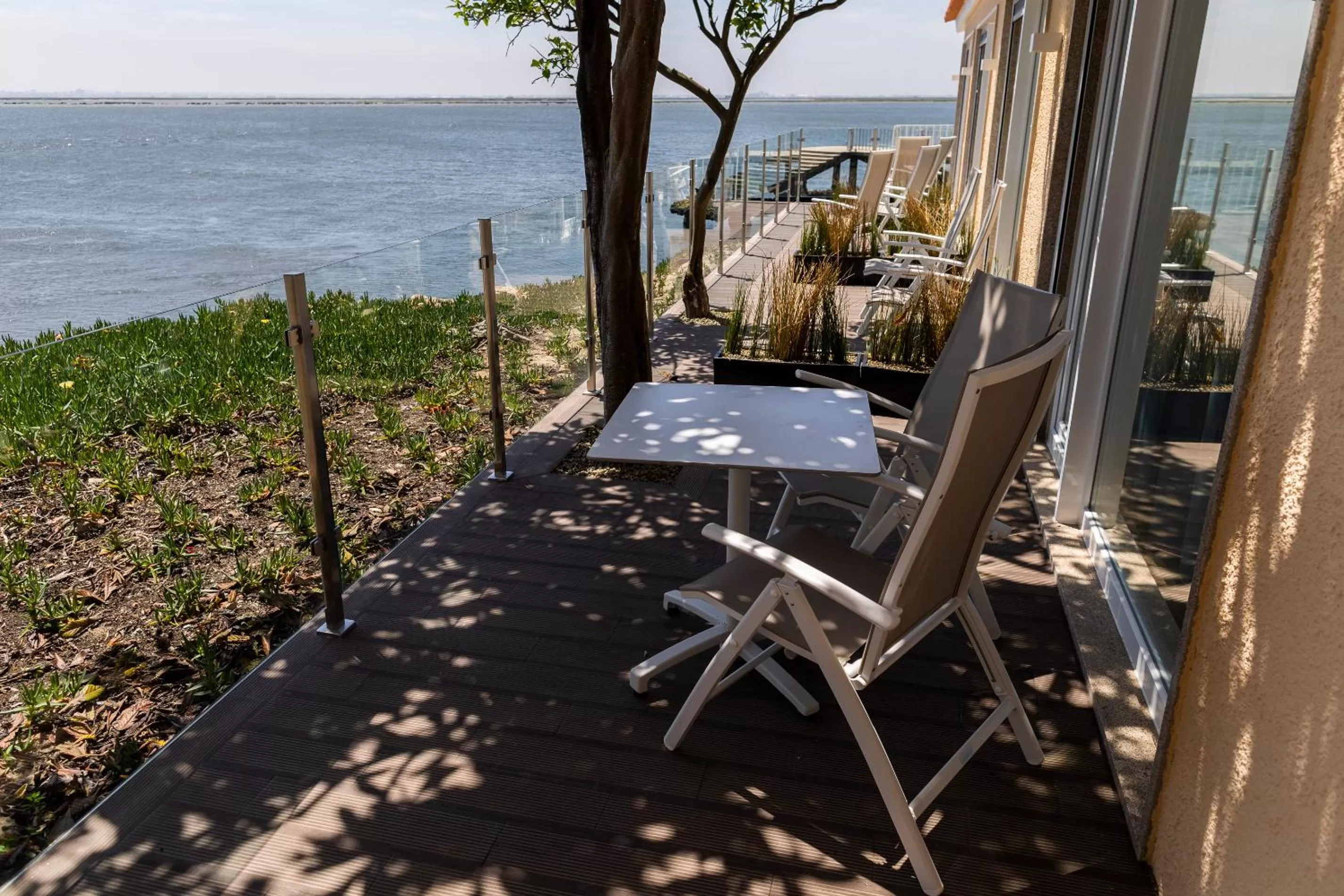 Balcony/Terrace in Pousada da Ria