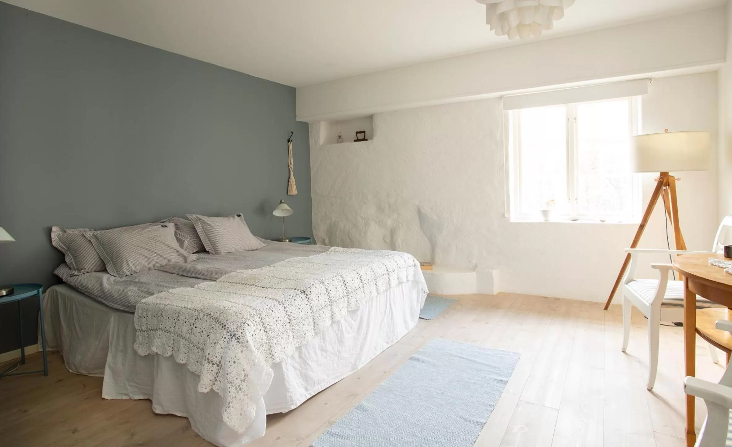 Property building, Bed in Sköllengården