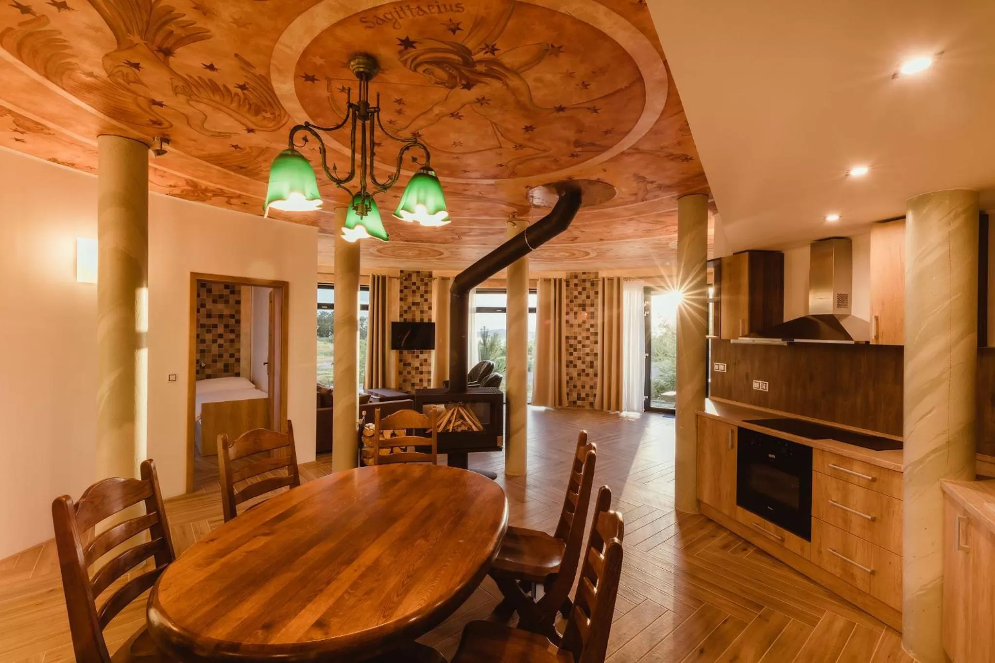 Dining Area in Hotel Dymník