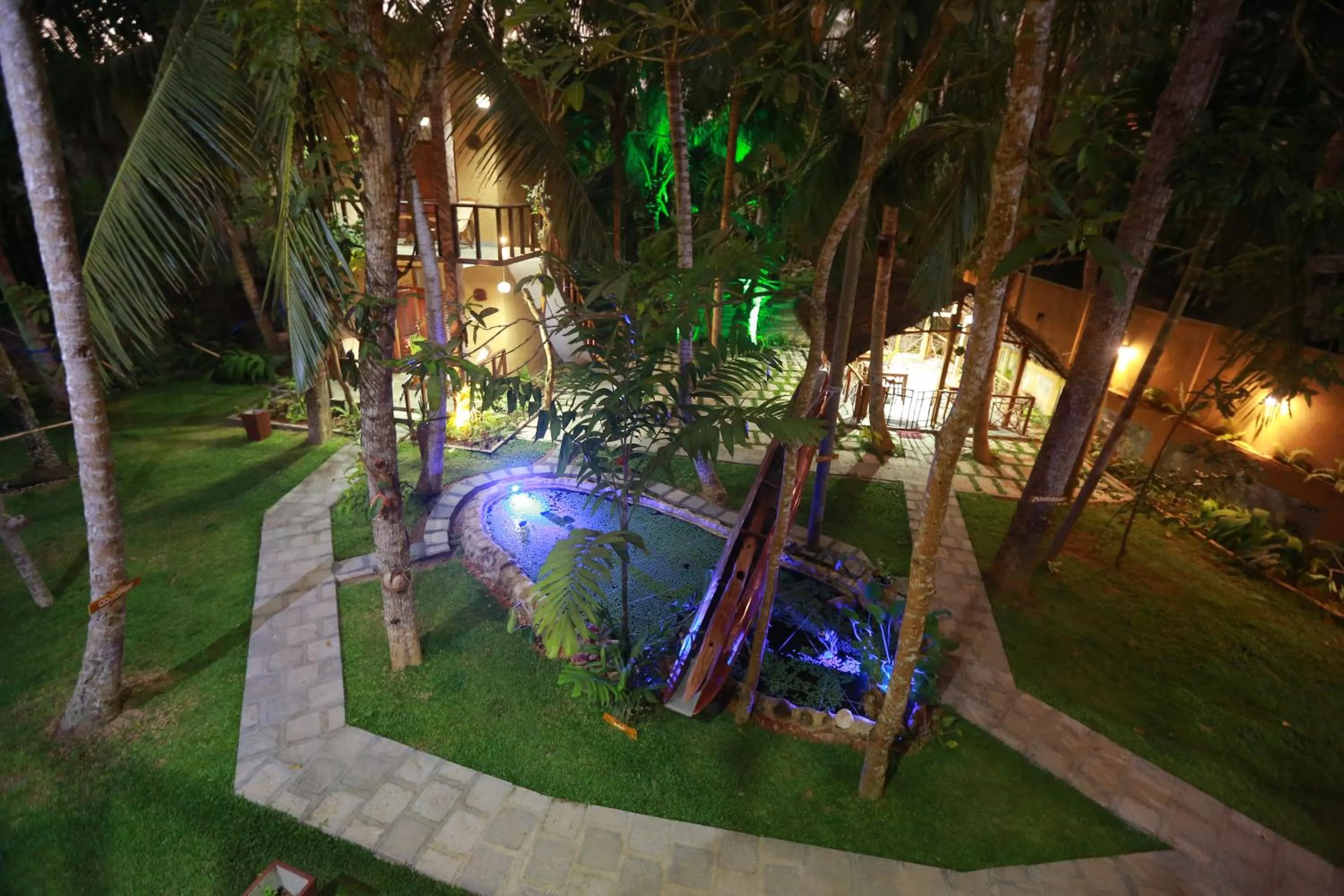 Garden view in Limecabanas-srilanka