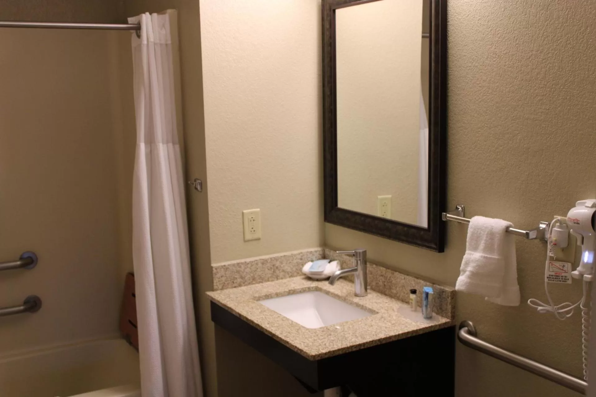 Bathroom in Staybridge Suites Columbus-Airport by IHG