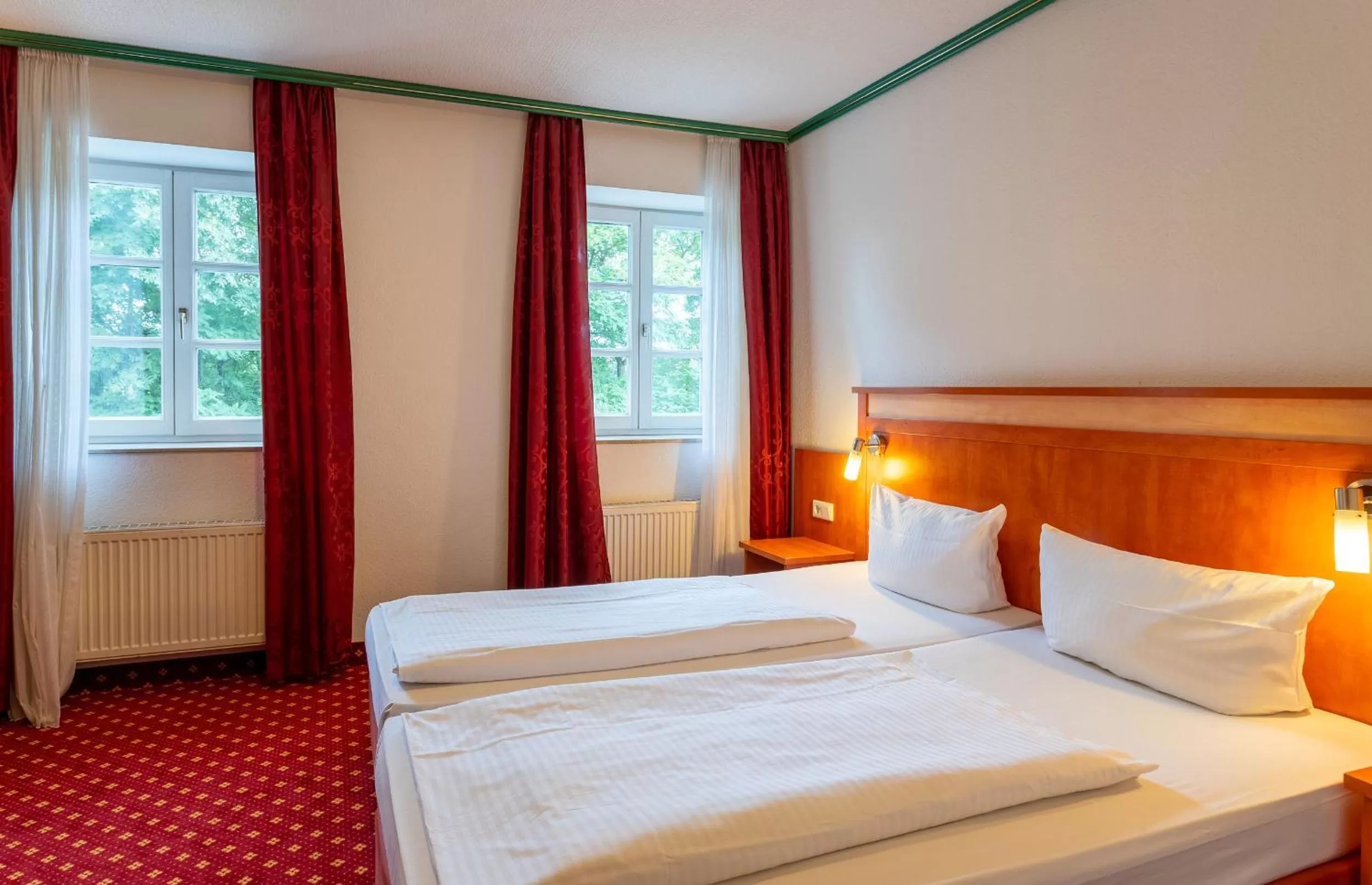 Bed in Waldhotel Eskeshof