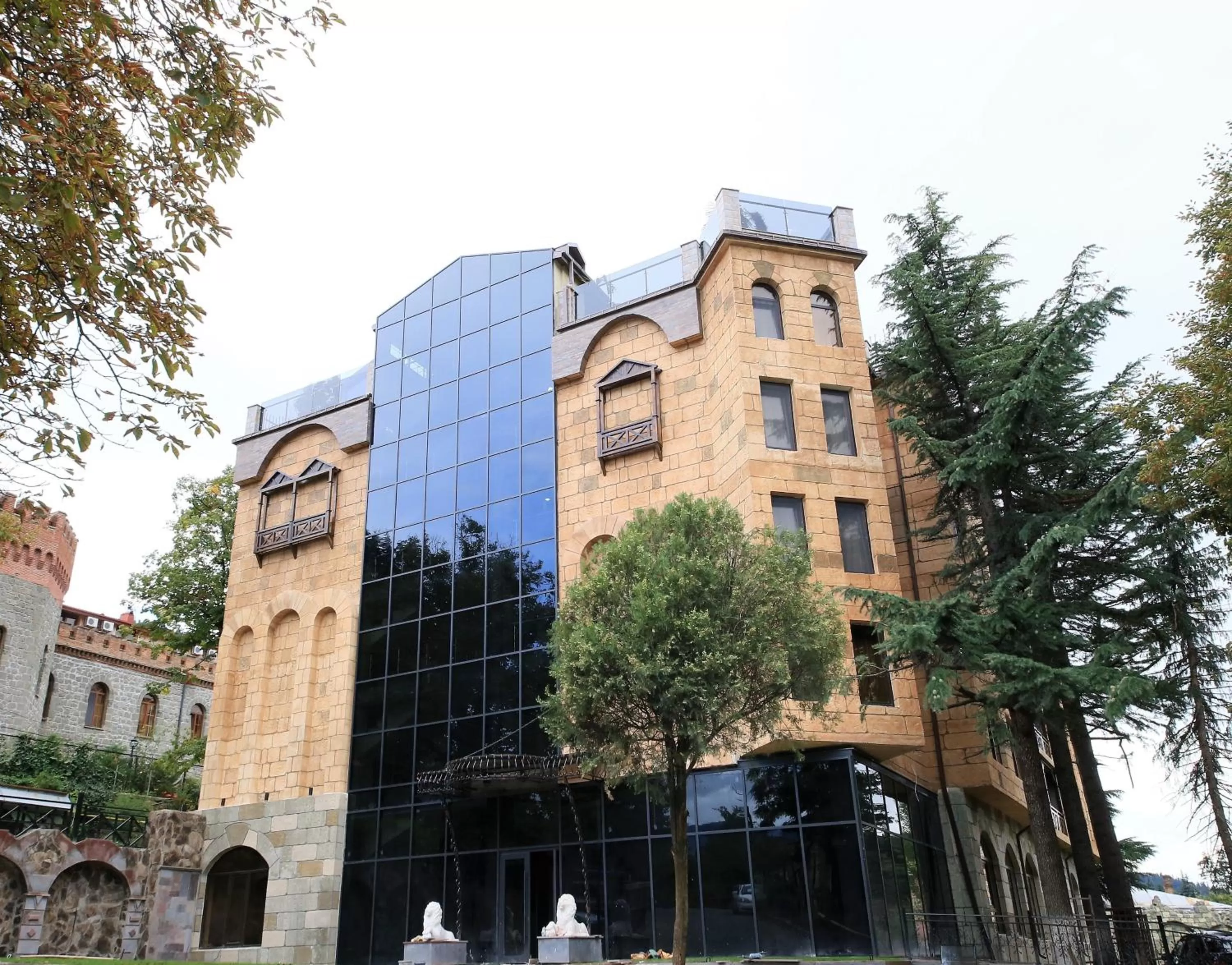 Facade/entrance in Borjomi Palace Health & Spa Center