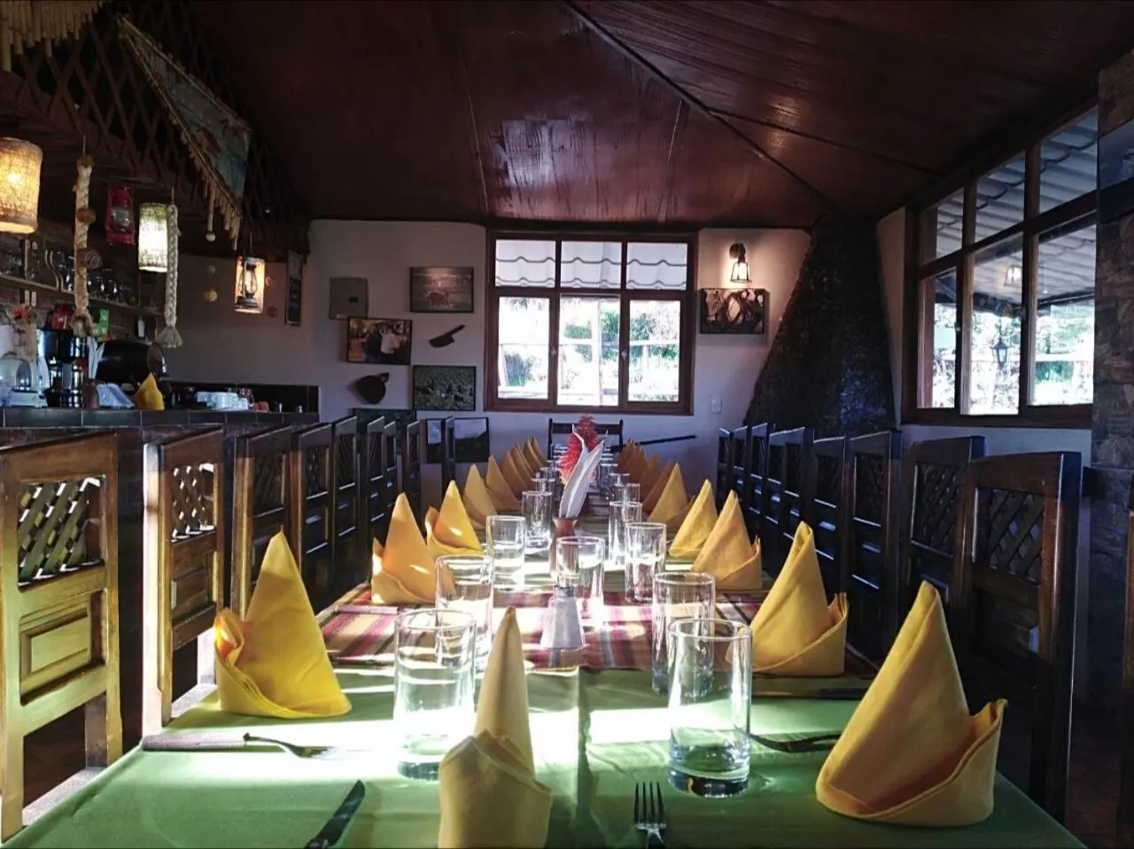 Restaurant/Places to Eat in Ruta de los volcanes "Casa de campo"