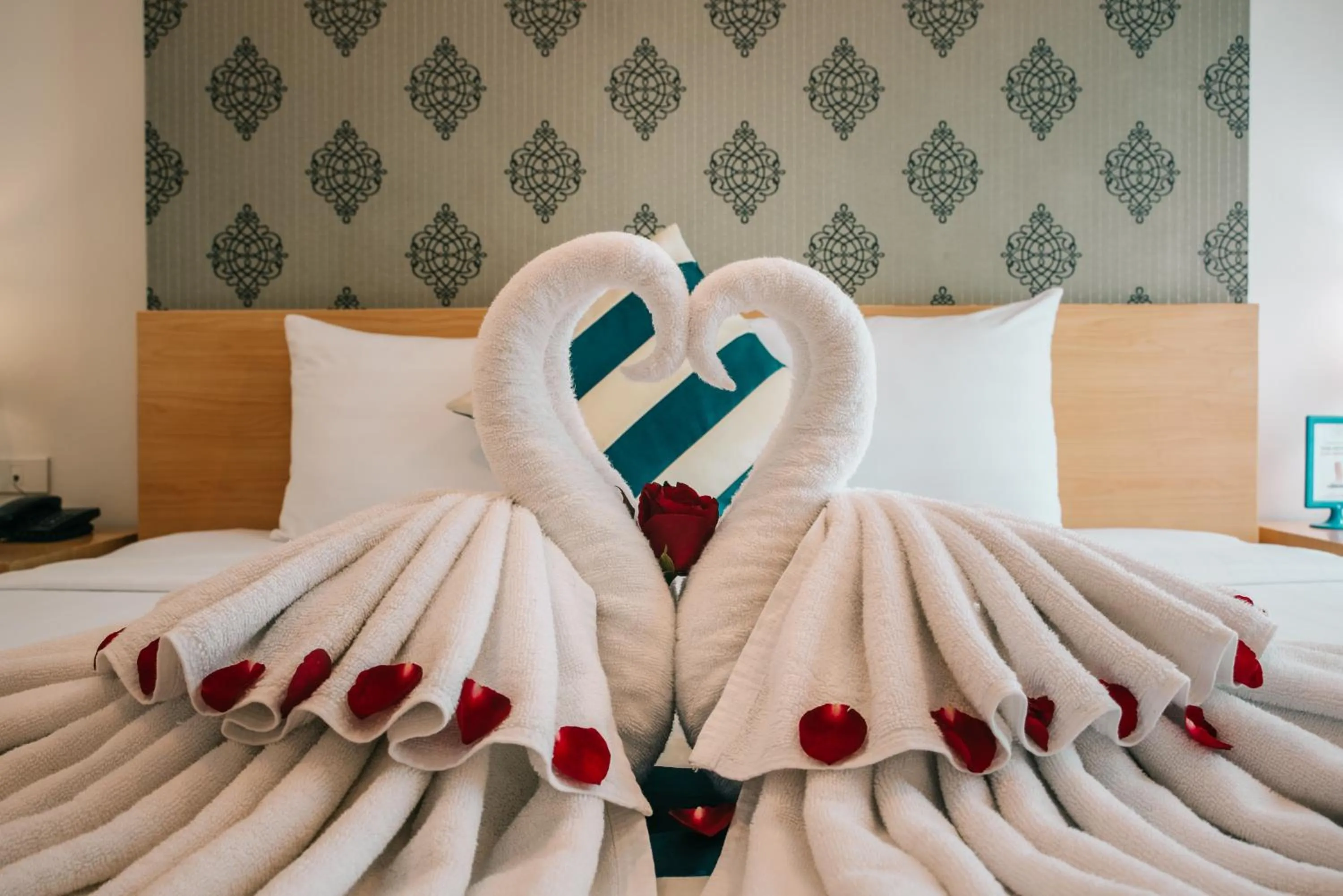 Bed in iCheck inn Central Patong