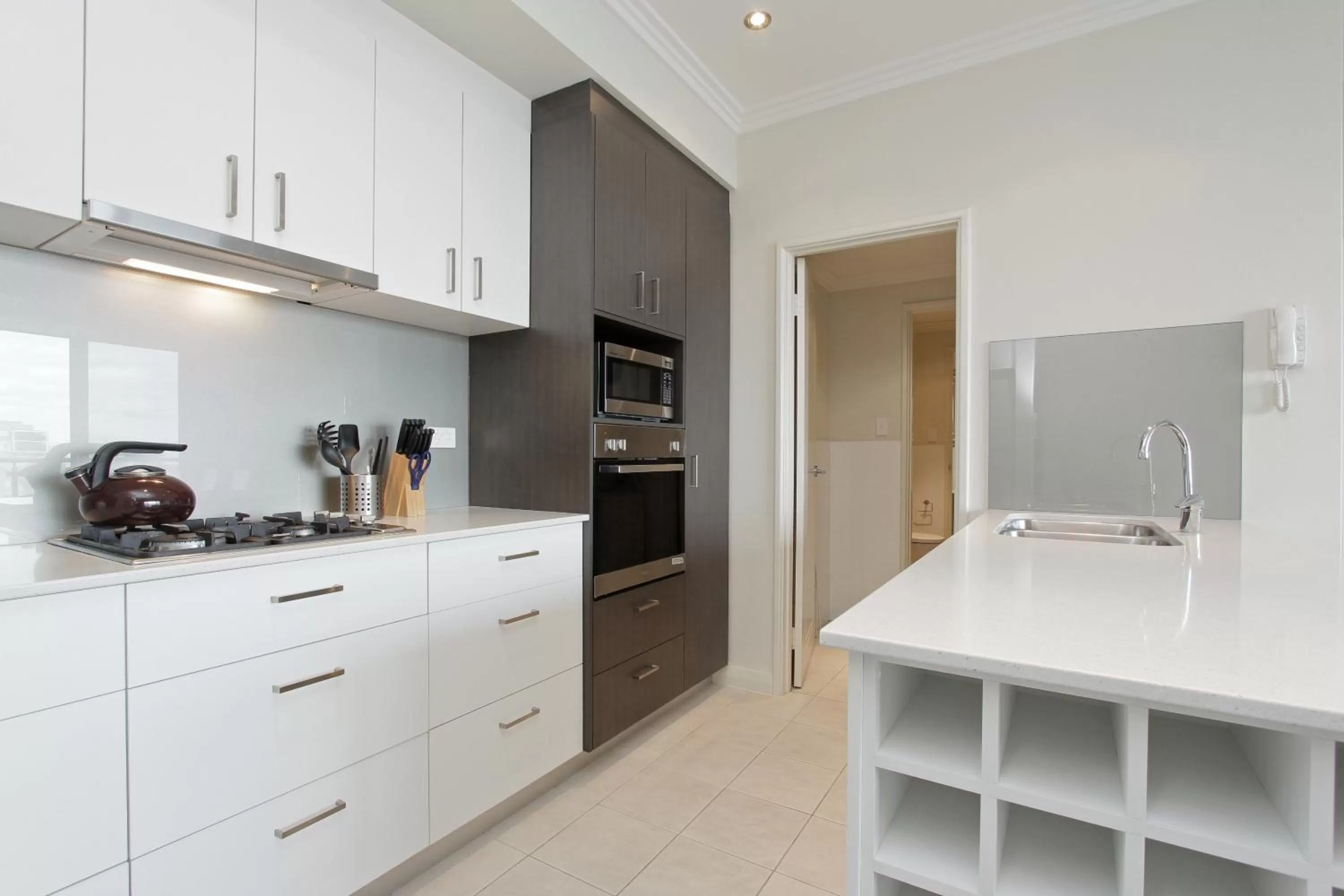 Kitchen or kitchenette in Zappeion Apartments