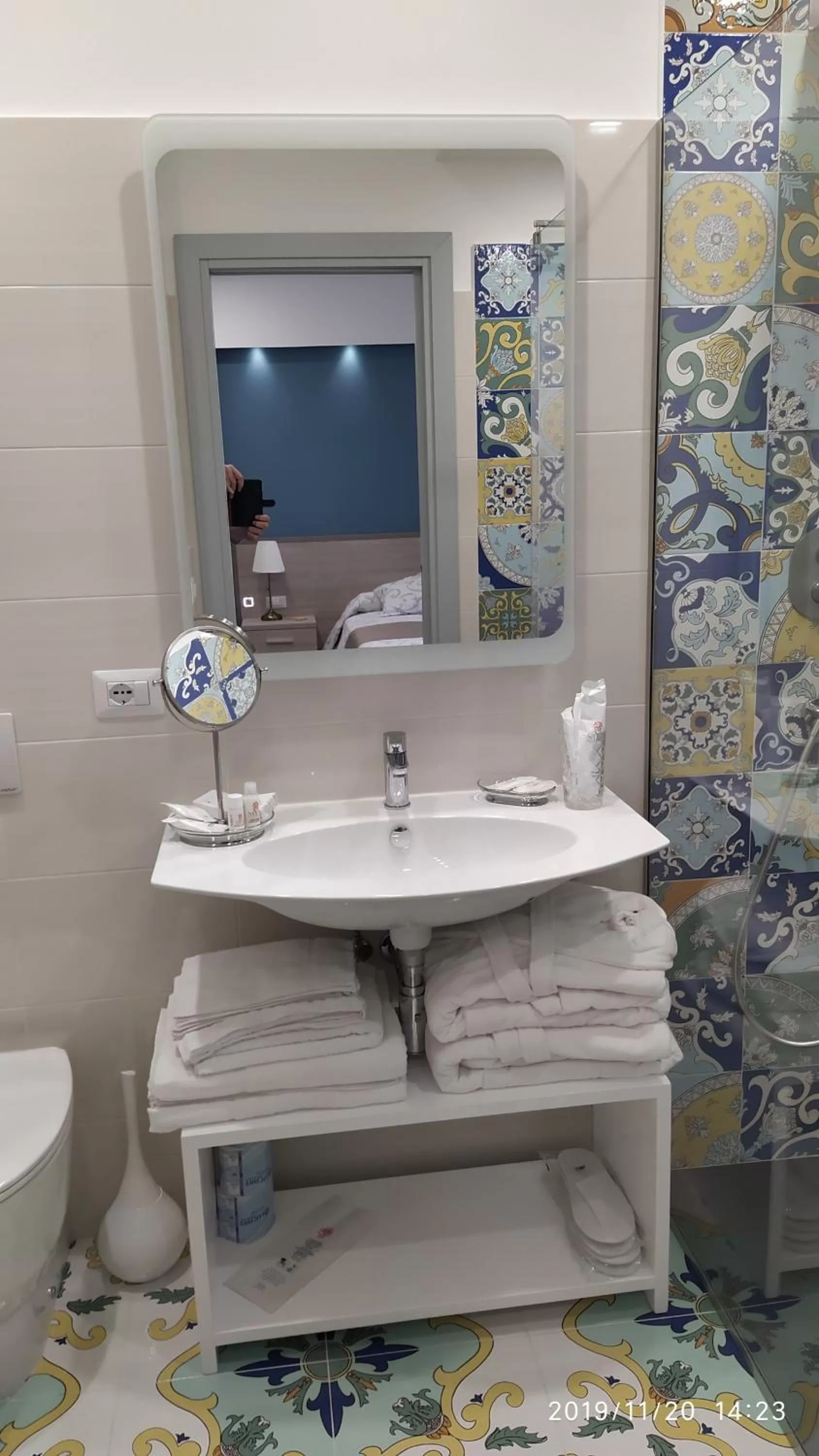 Shower in B&B La Stazione