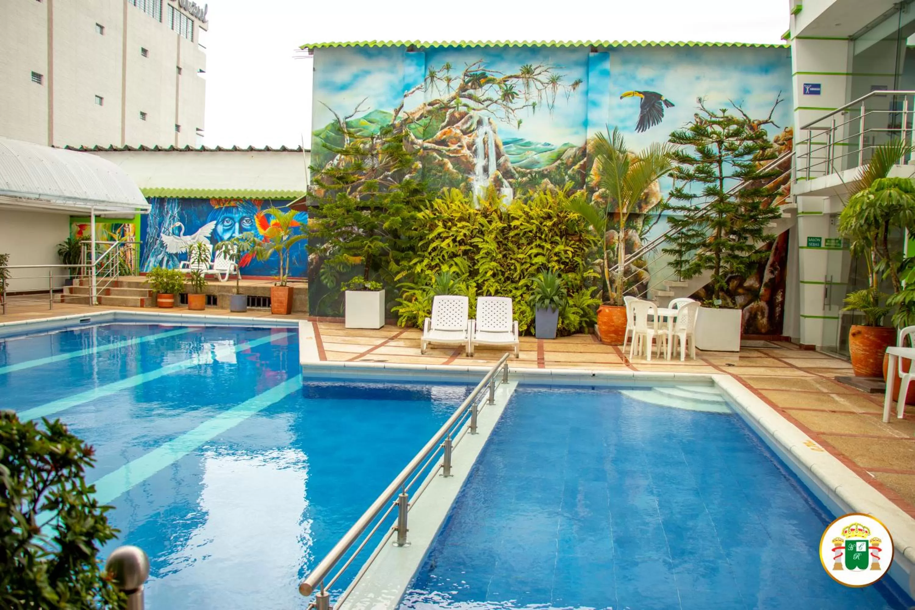 Swimming Pool in Hotel Caquetá Real HSC