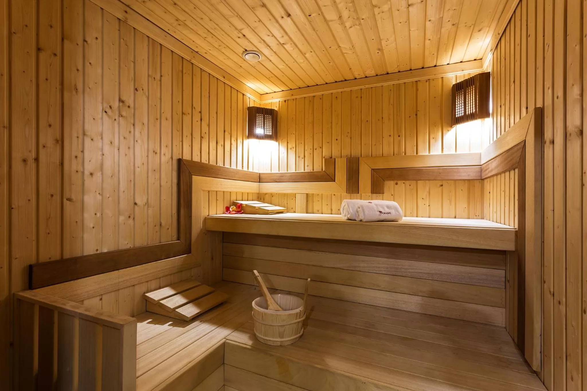 Steam room in Grami Hotel Sofia