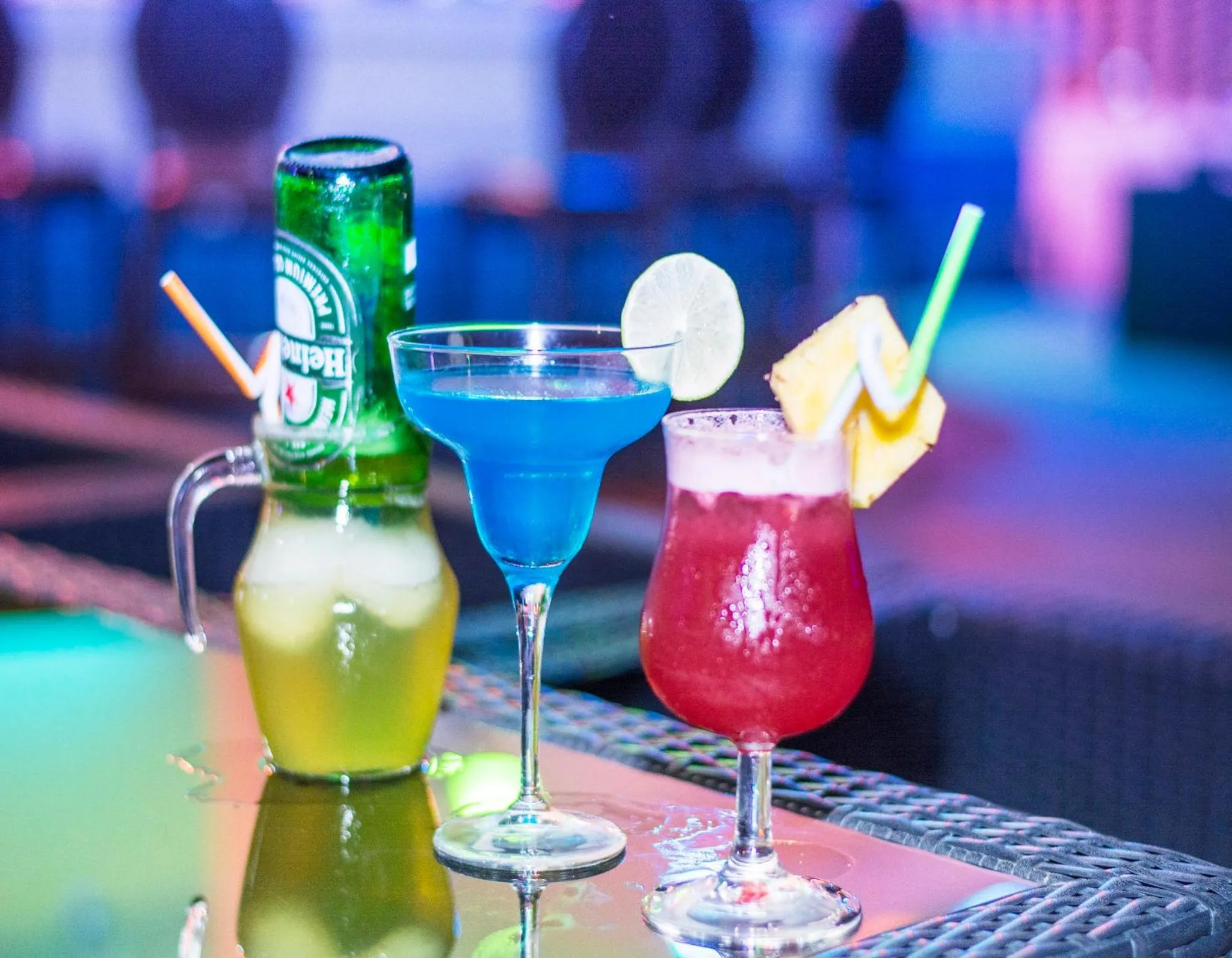 Drinks in Phnom Penh Era Hotel