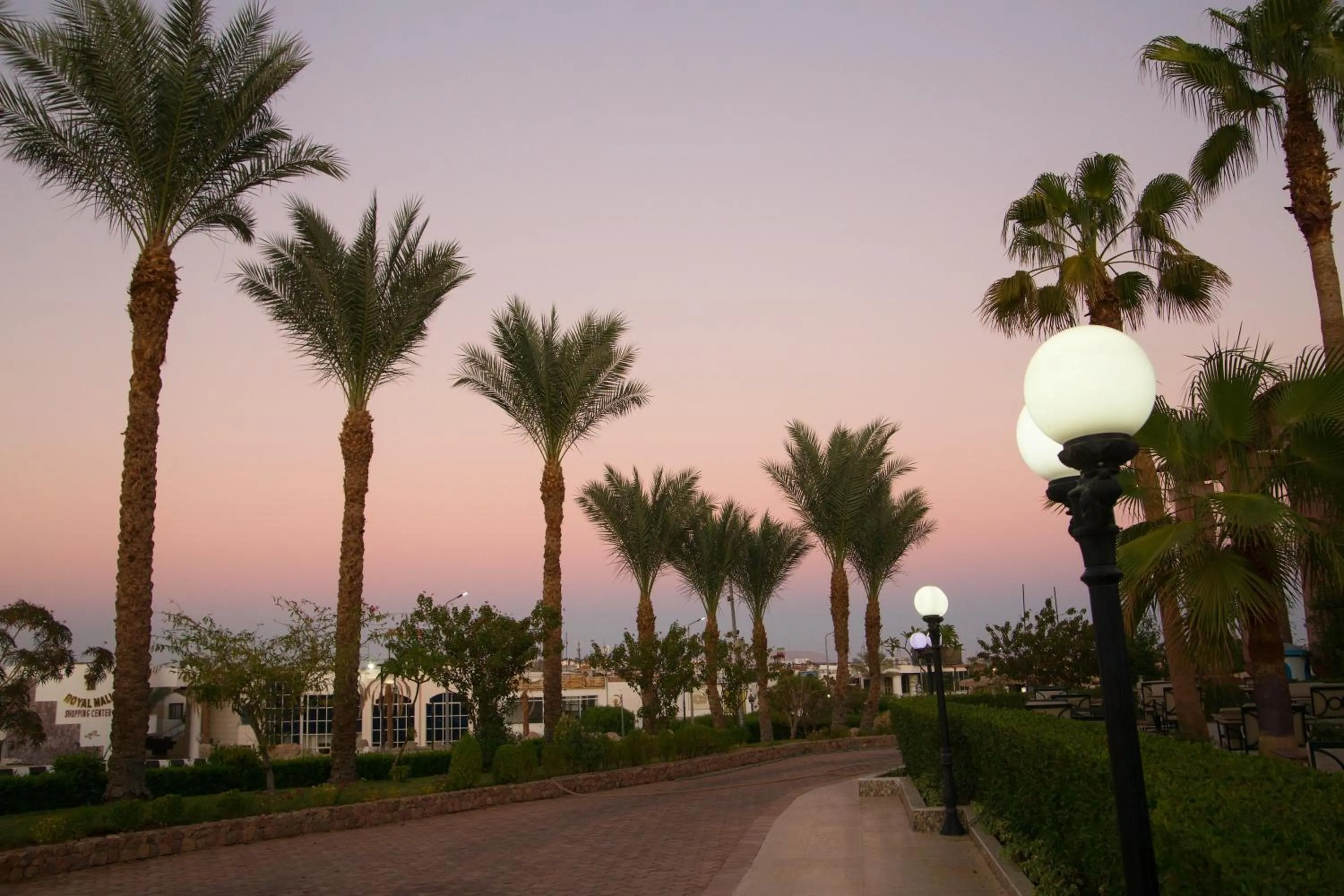 Facade/entrance in Naama Blue Hotel