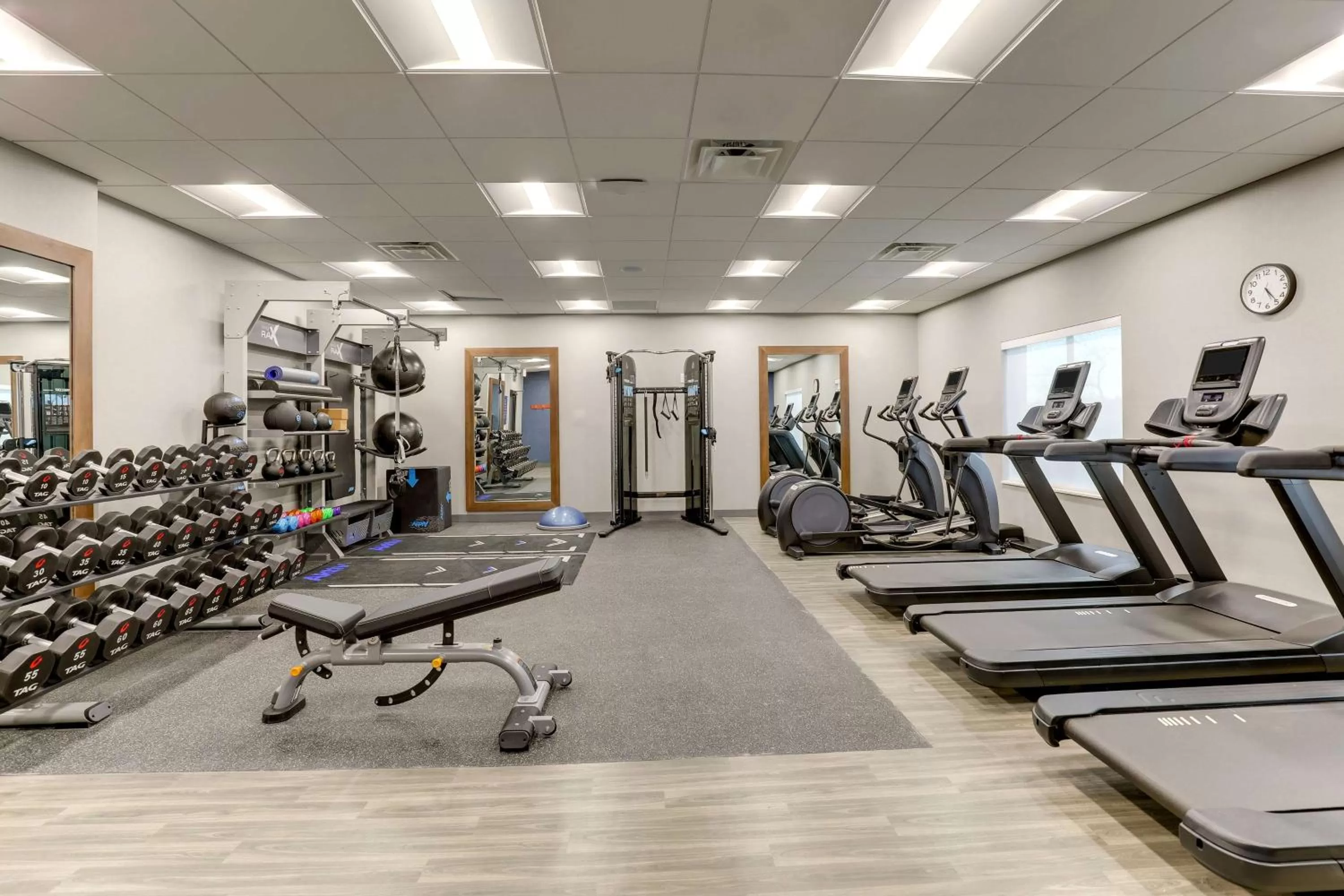 Fitness centre/facilities in Hampton Inn & Suites Weatherford, Tx
