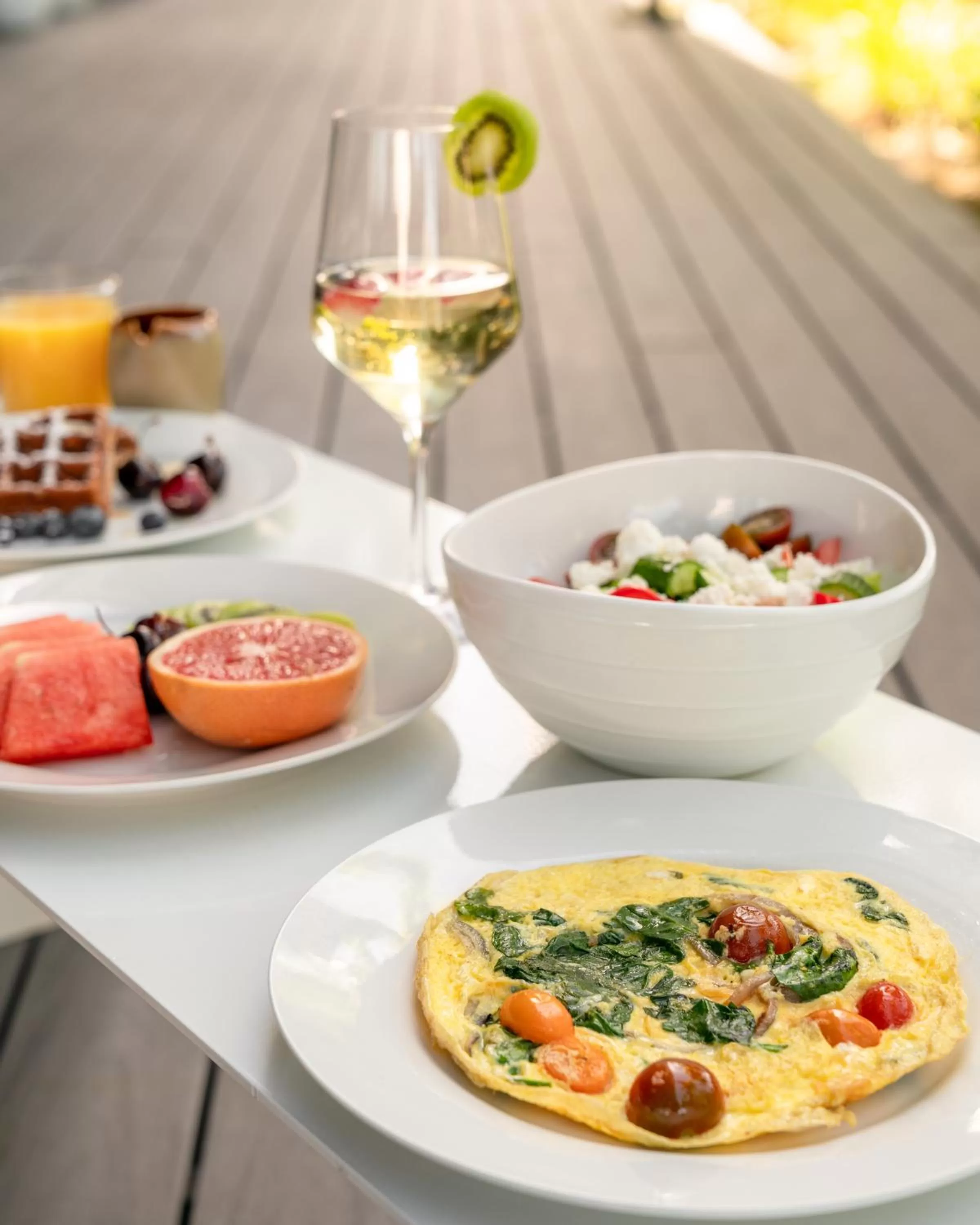 Breakfast in The Altair Bay Harbor Hotel