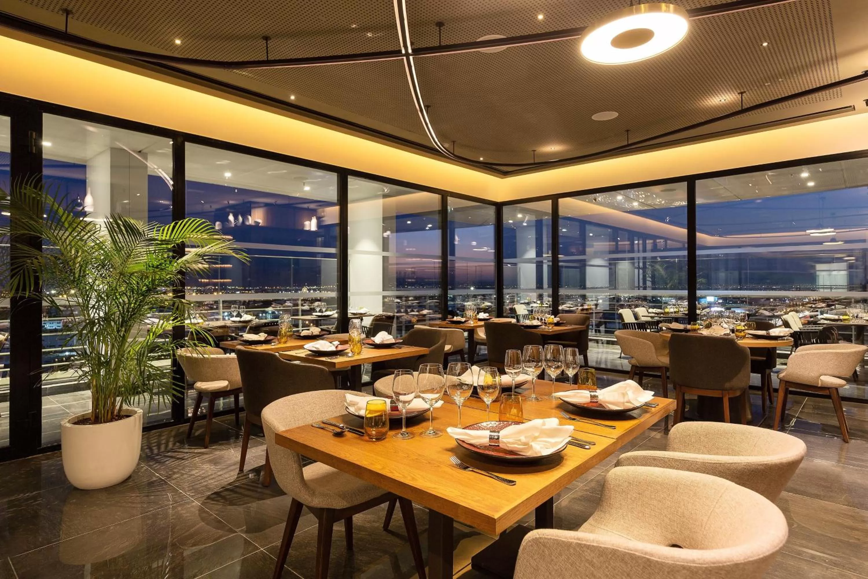 Restaurant/places to eat in Tunis Marriott Hotel