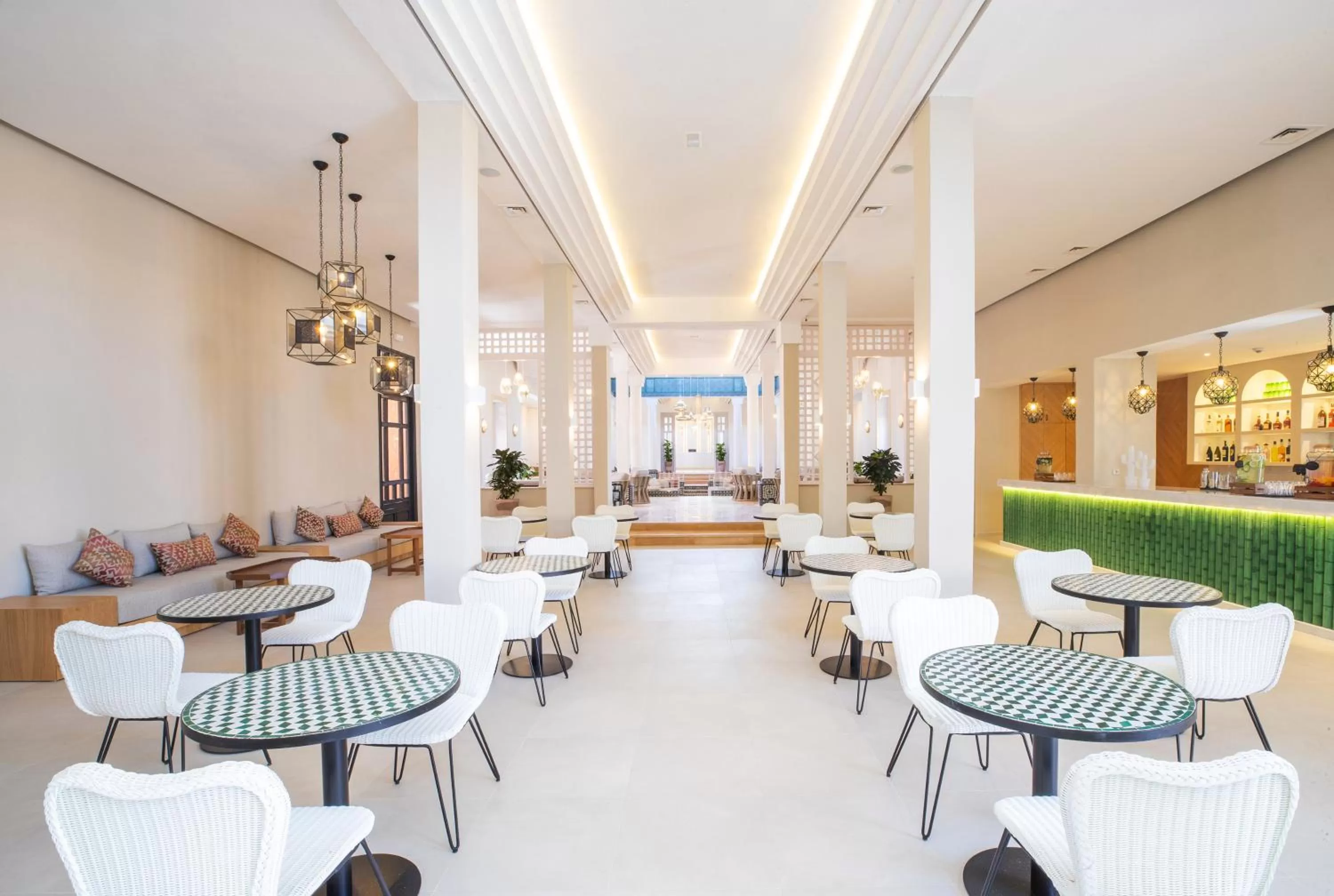 Lounge or bar in Sol Oasis Marrakech