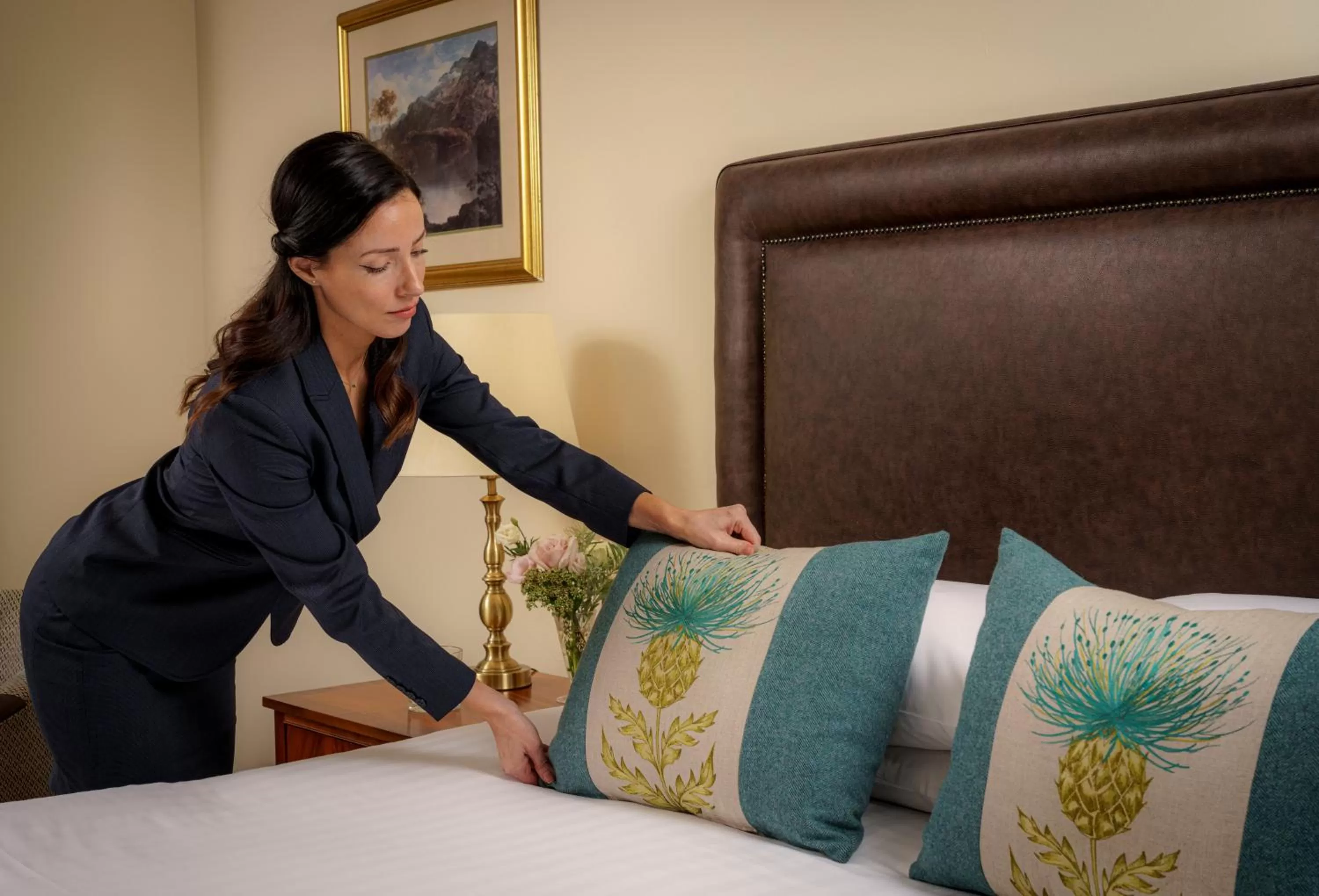 Bedroom, Bed in Macdonald Crutherland House