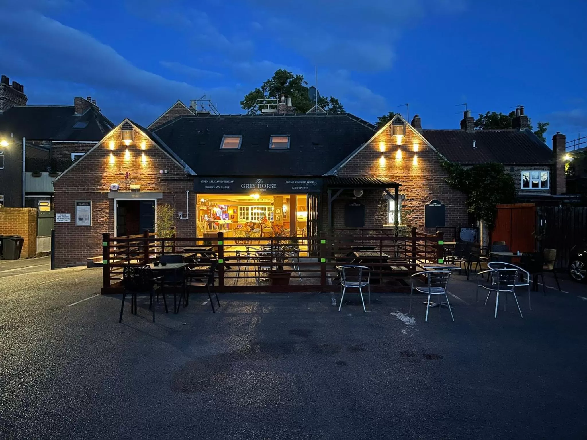 Garden in The Grey Horse