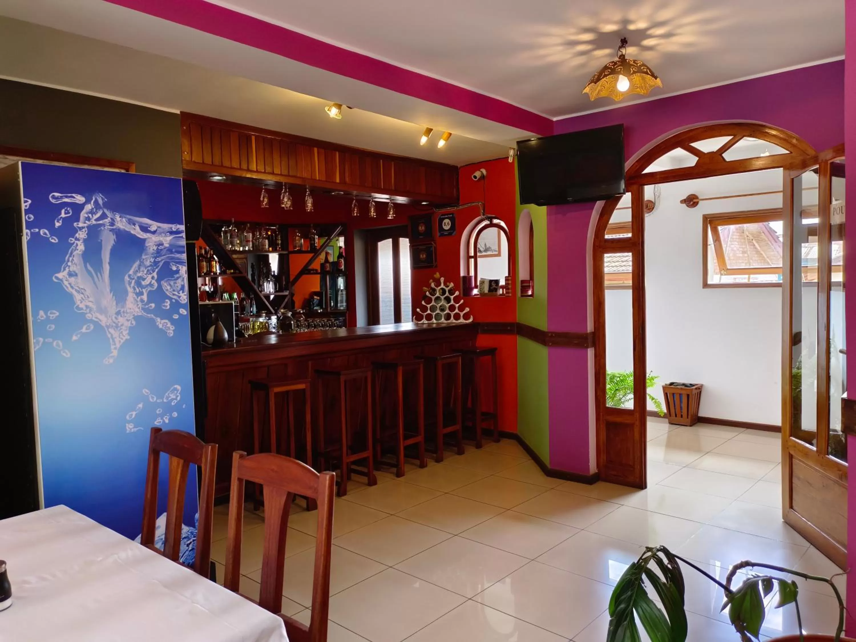 Lounge or bar in Antsirabe Hotel