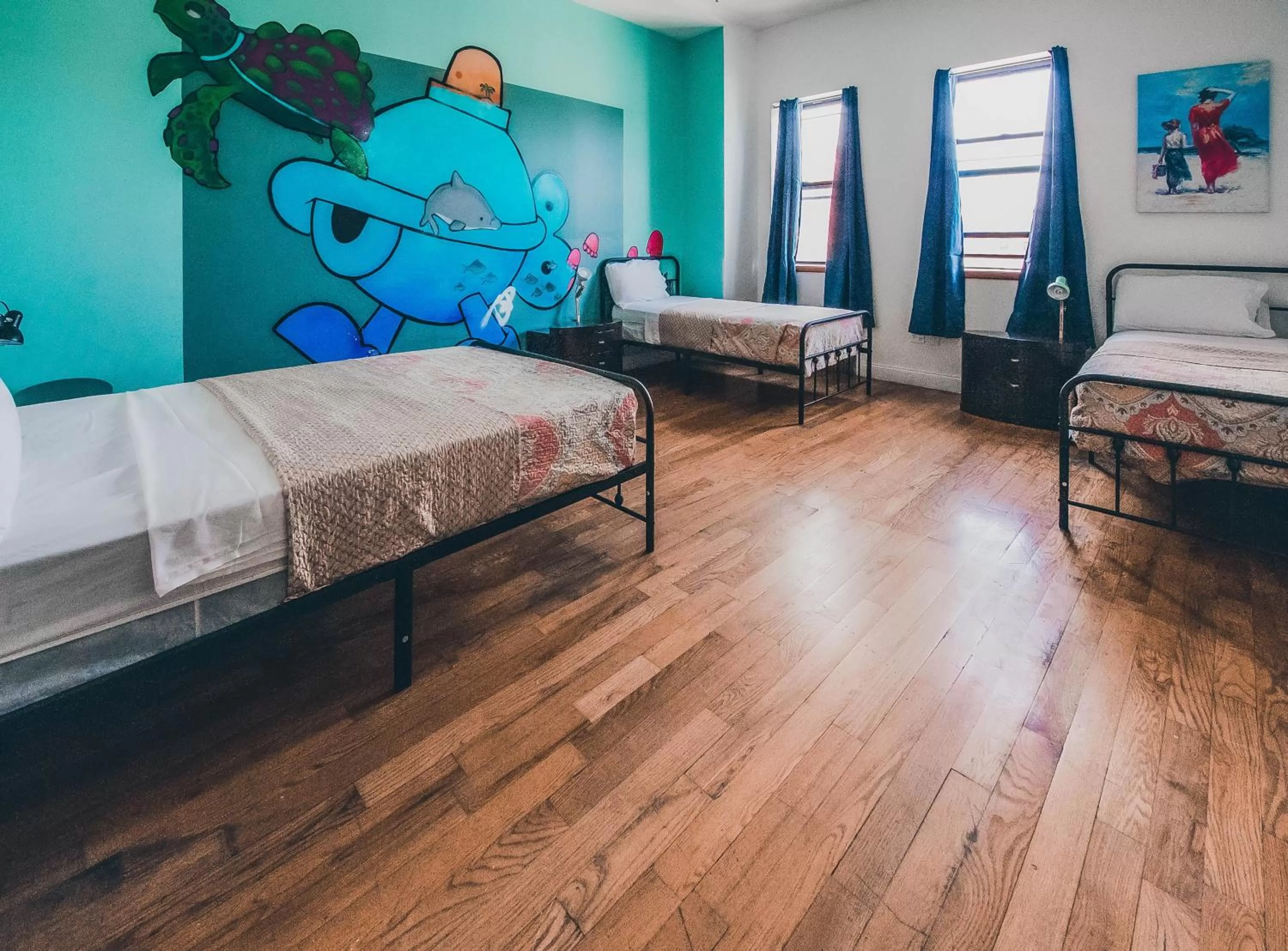 Bed in NY Moore Hostel