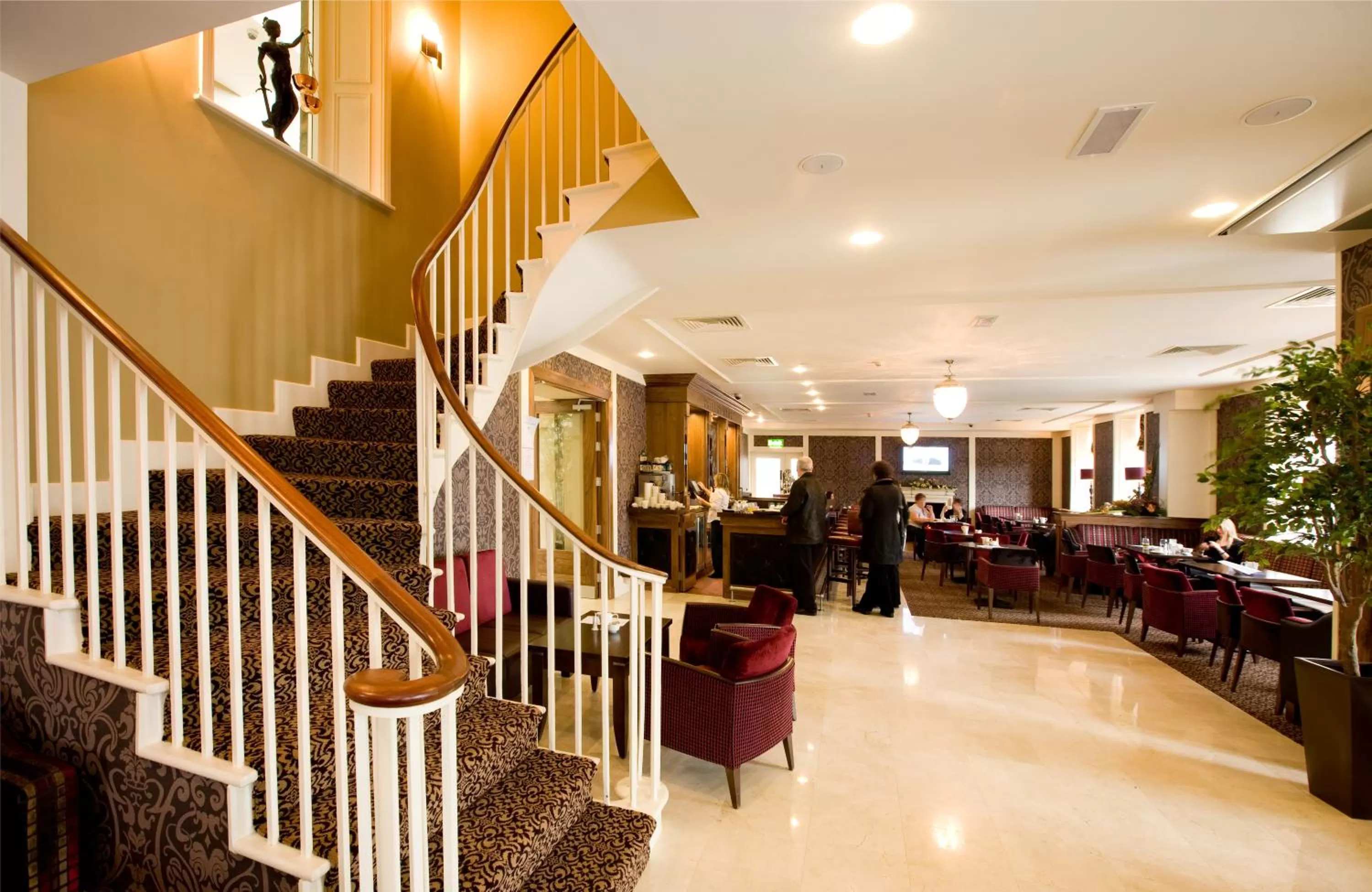 Lounge or bar in The Shirley Arms Hotel