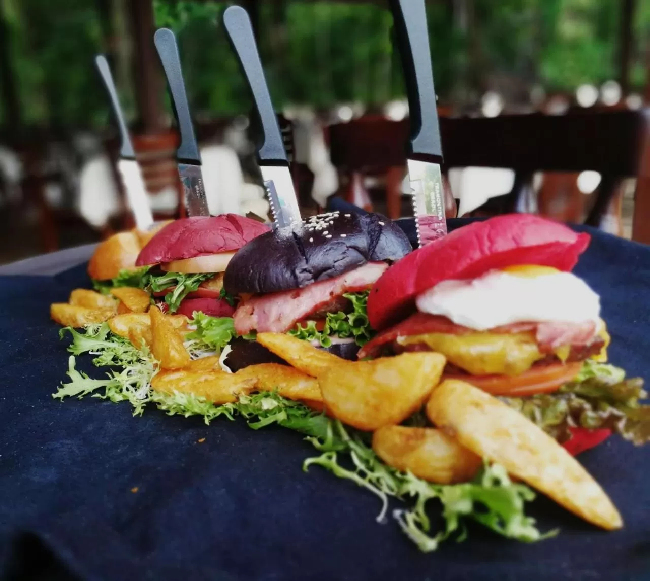 Food in La Foresta Nature Resort