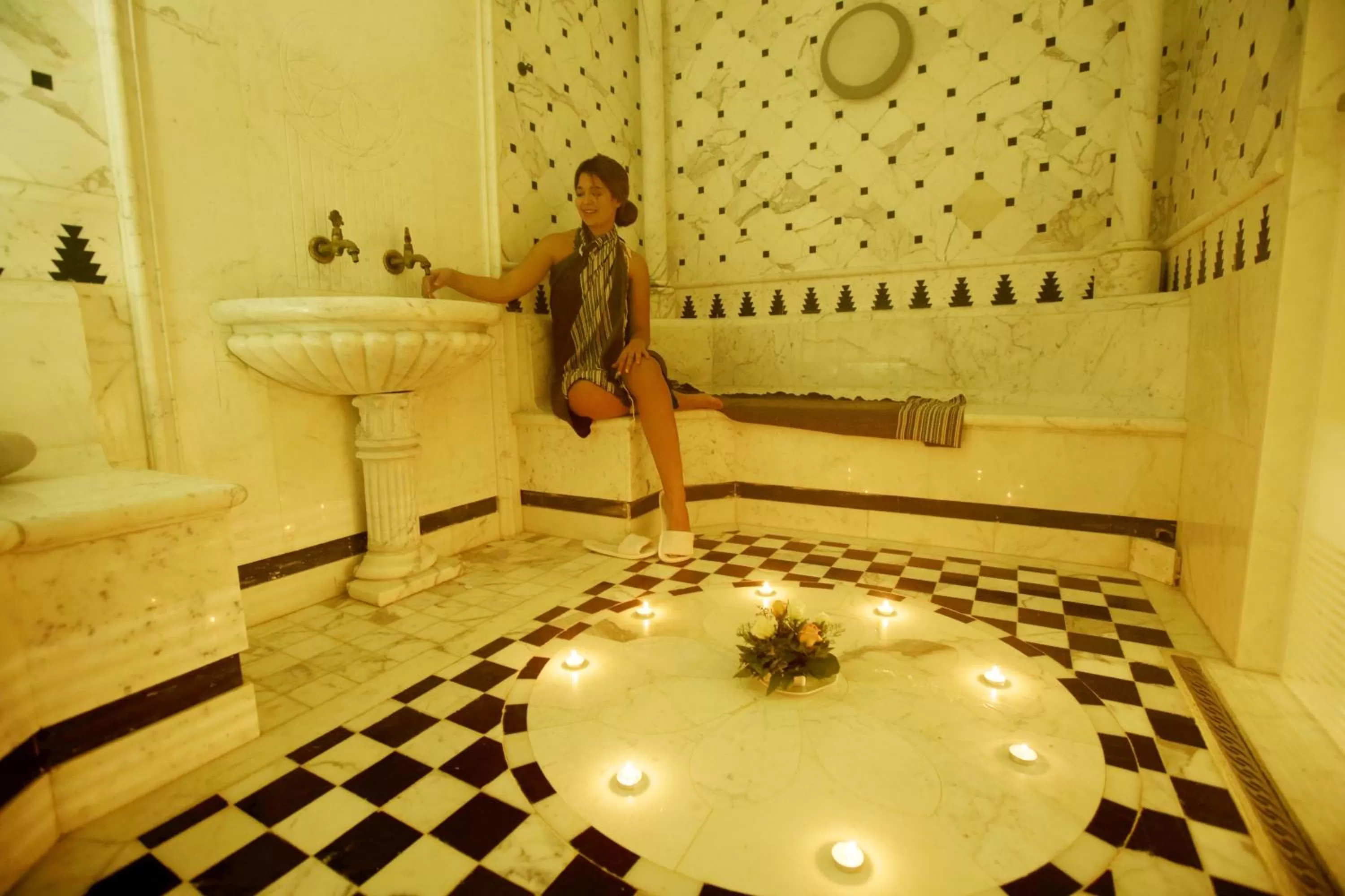 Hot Spring Bath in Radisson Hotel Sfax