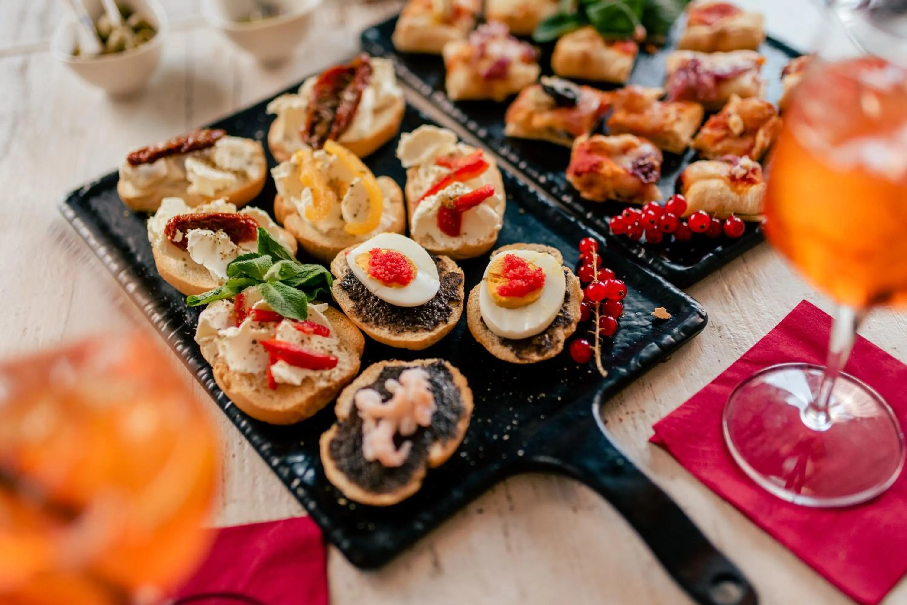 Food close-up in Fracanzana Hotel