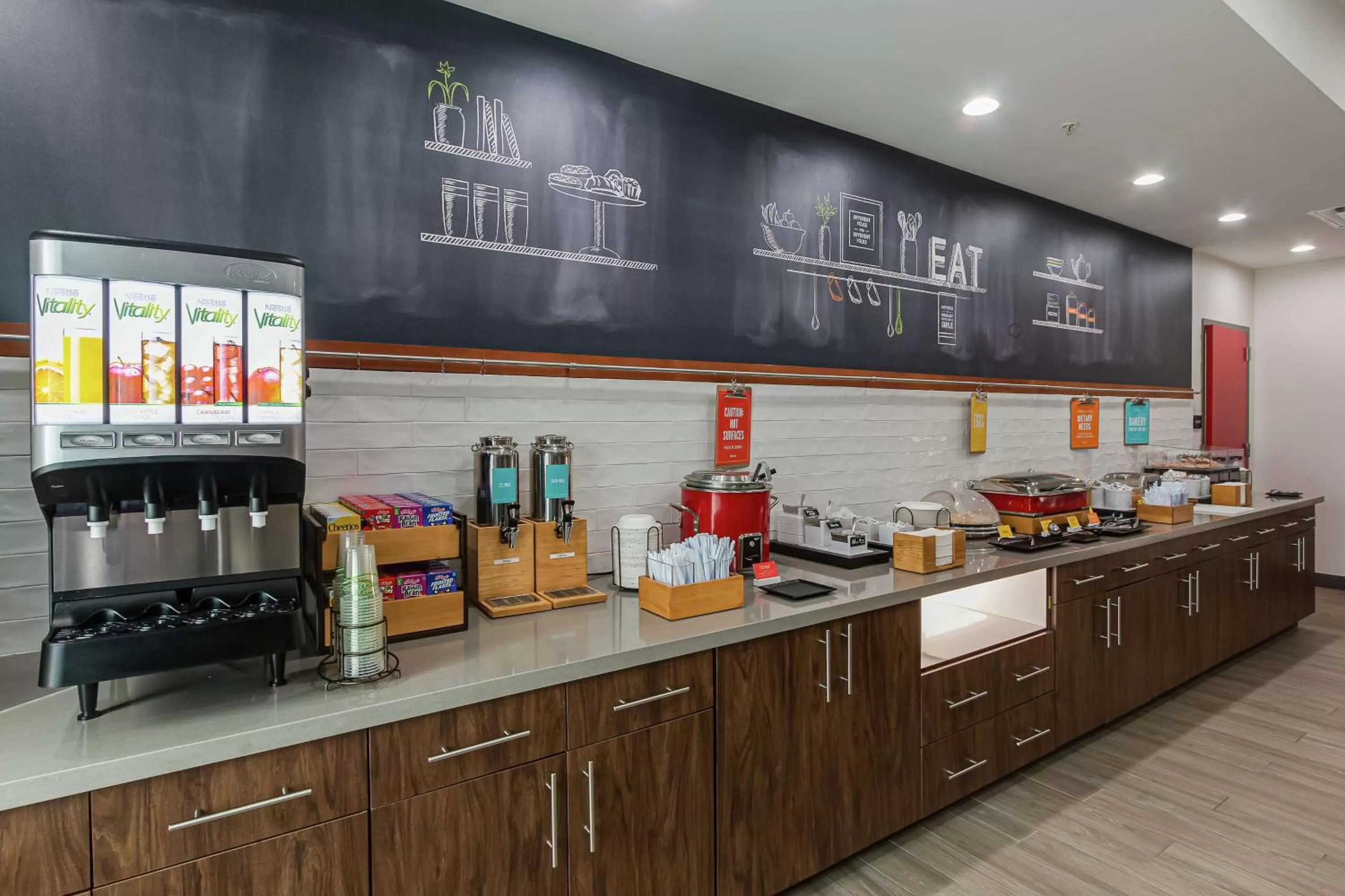 Breakfast in Hampton Inn Oak Grove Fort Campbell