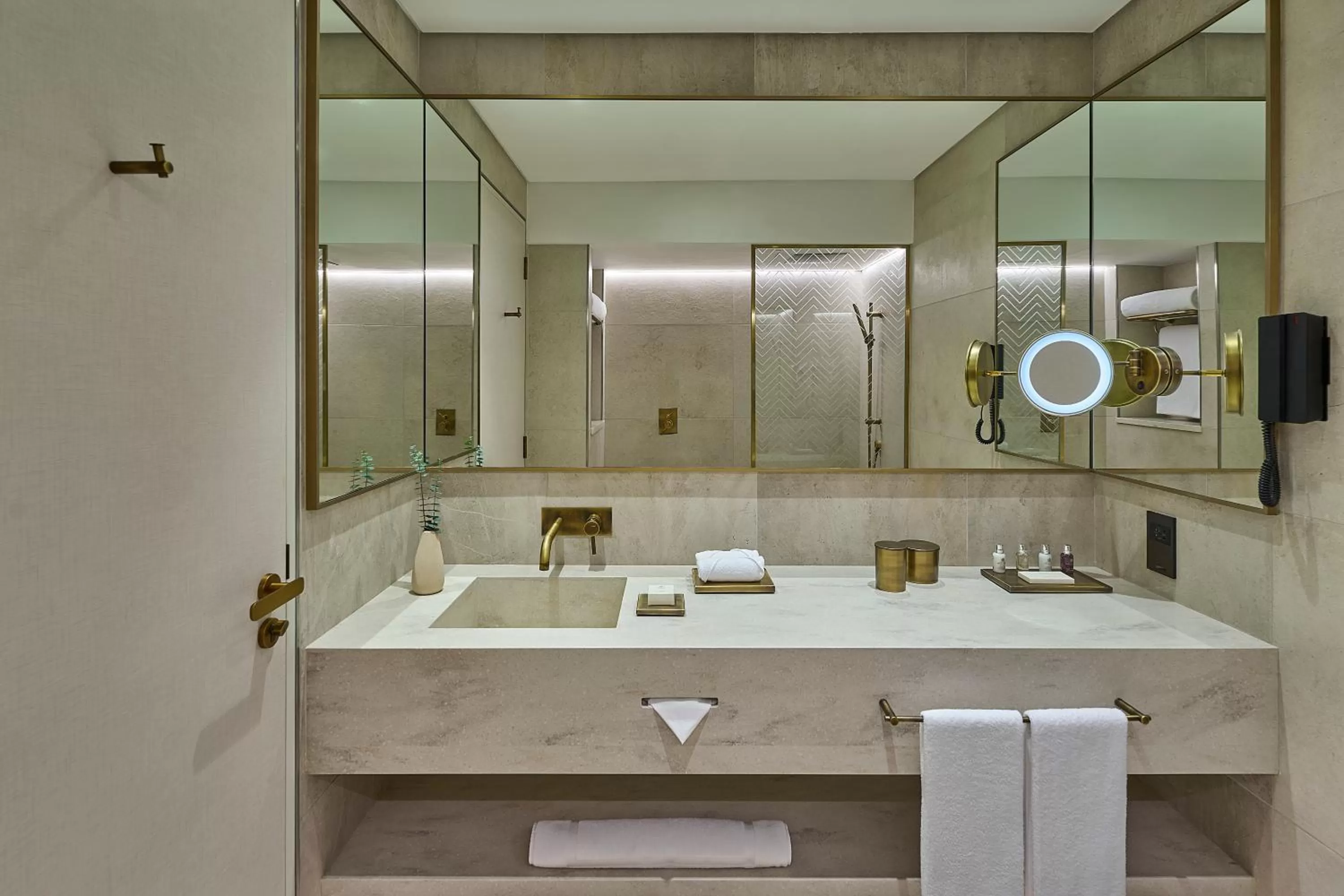 Bathroom in ERTH Abu Dhabi Hotel