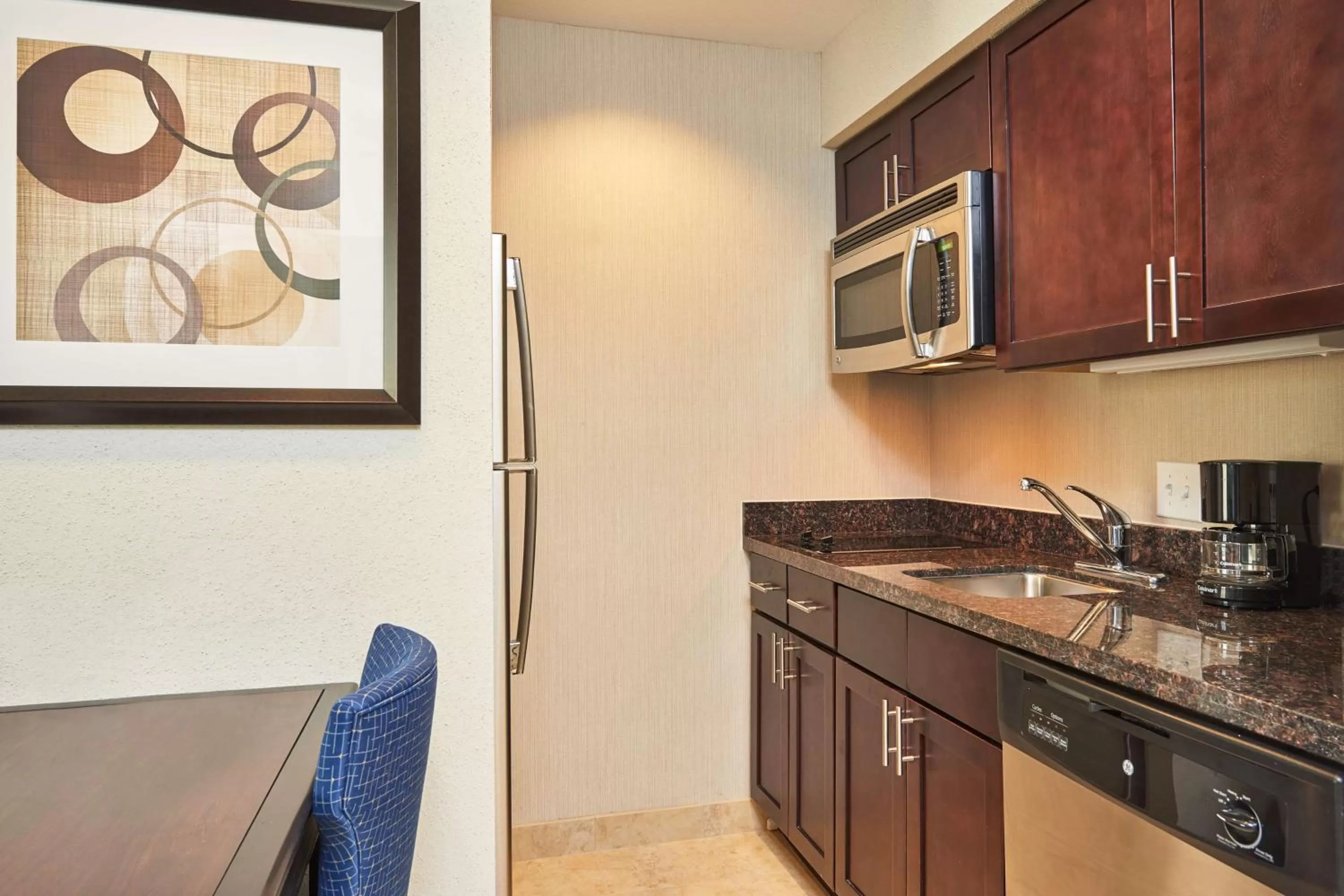 Kitchen or kitchenette in Homewood Suites Odessa