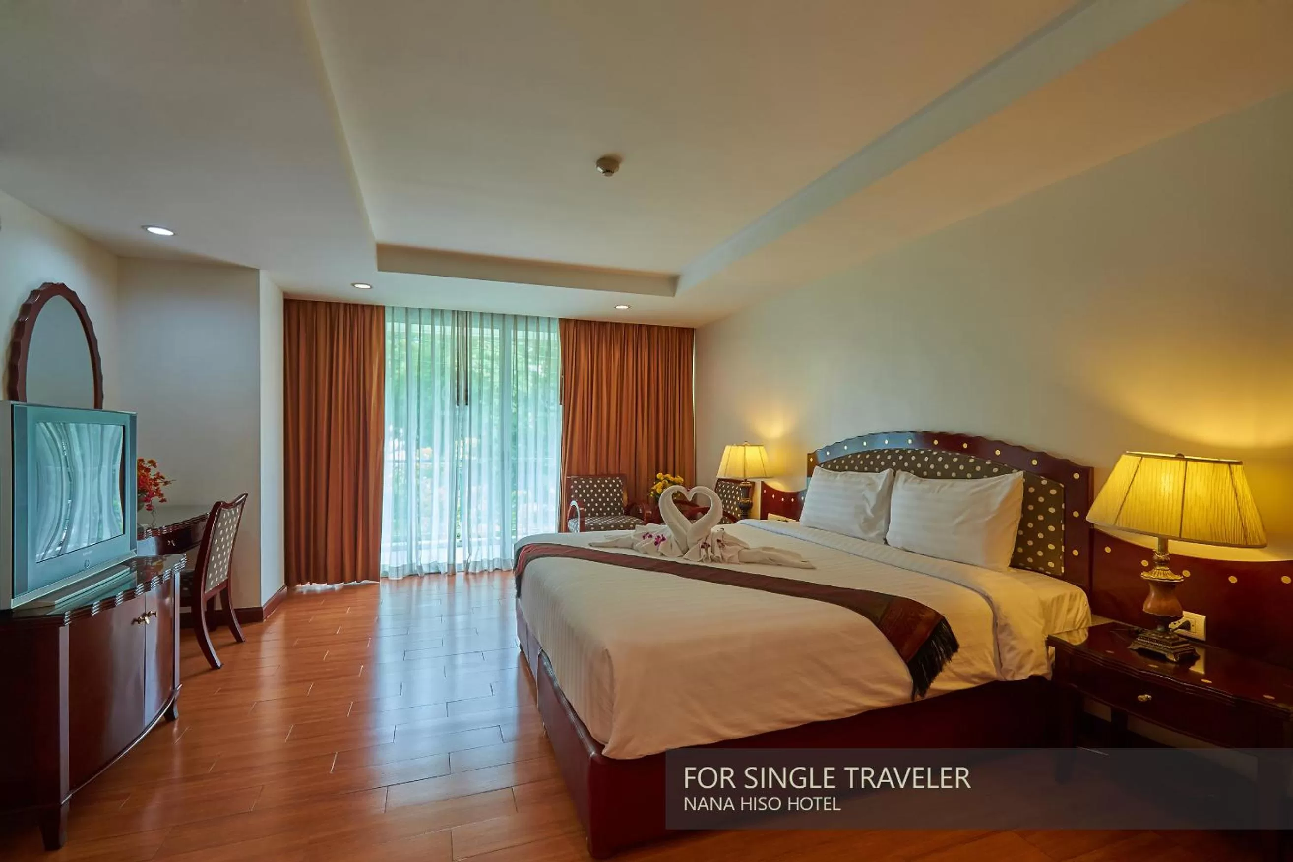 Photo of the whole room, Bed in Nana Hiso Hotel