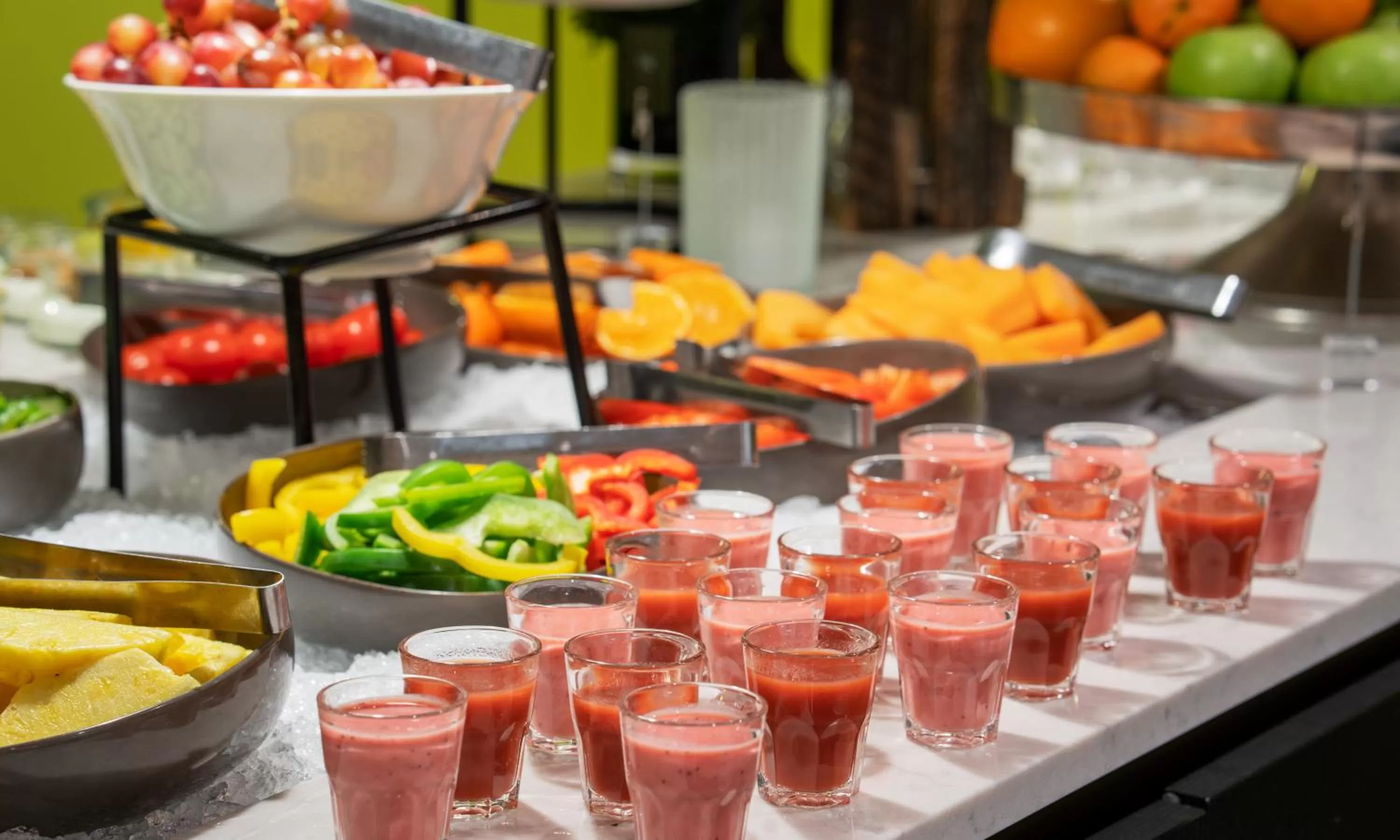 Buffet breakfast in Thon Hotel Polar