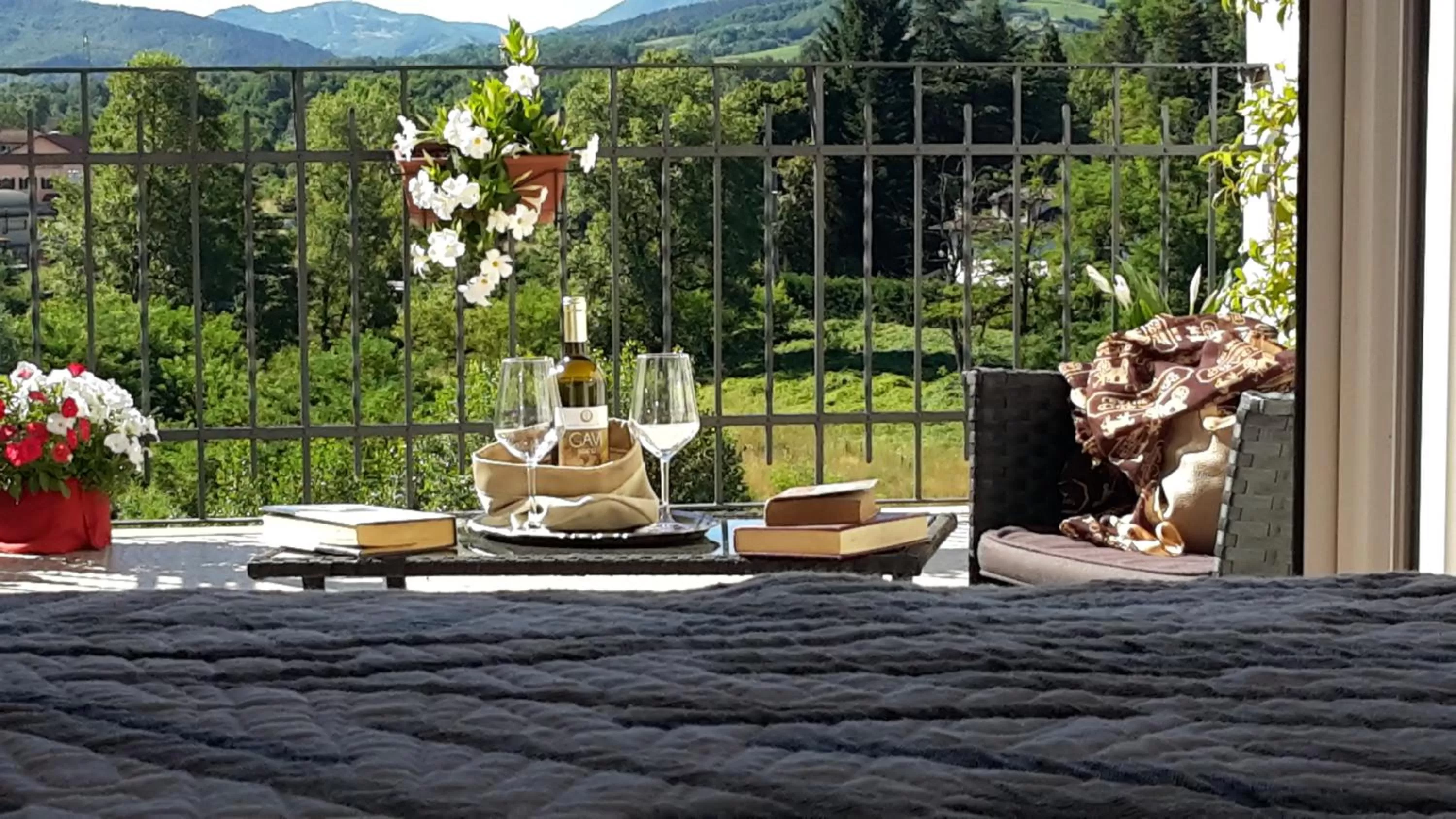 Balcony/Terrace in B&B Borgo Cortese