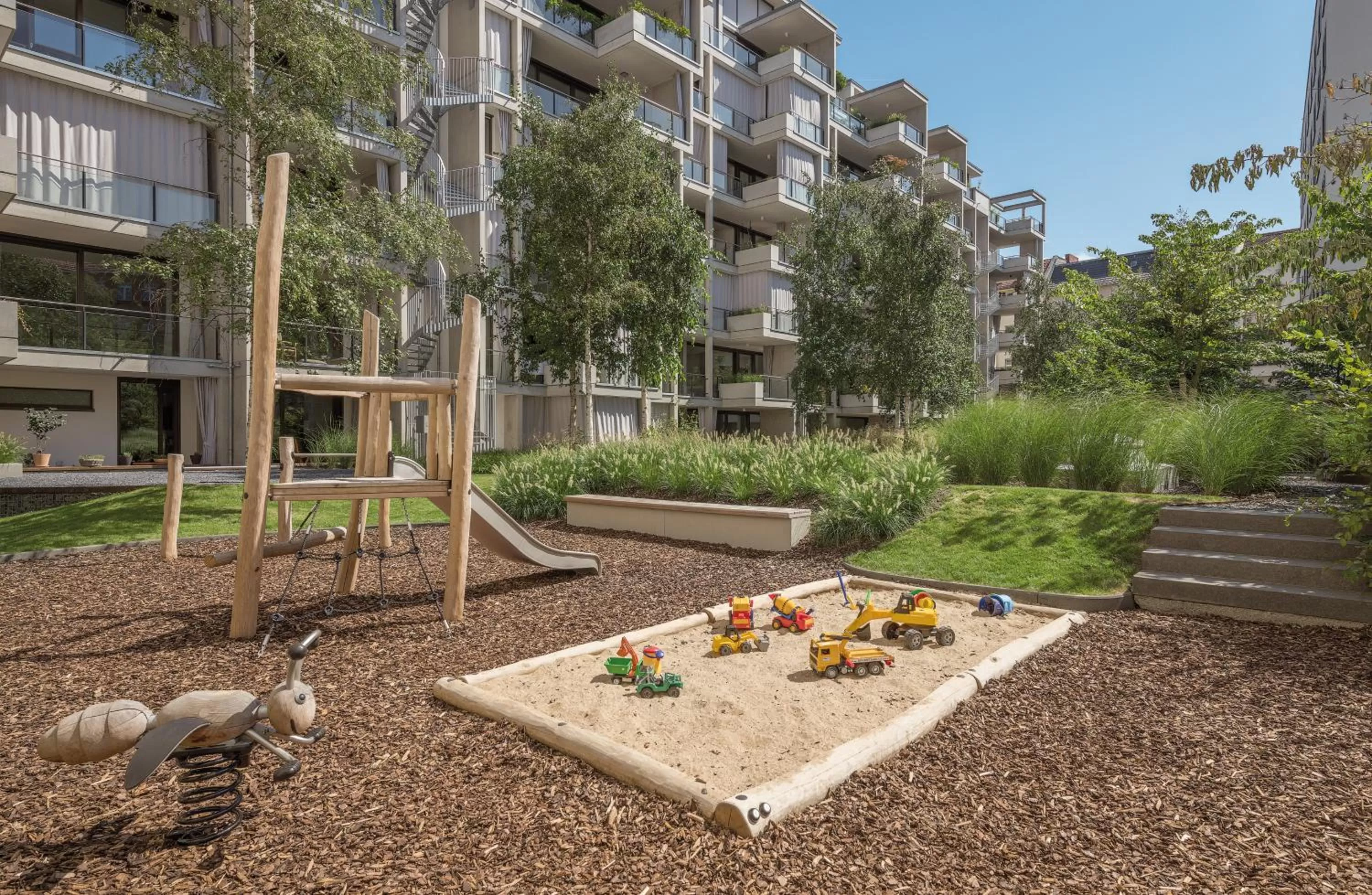 Patio in Hotel the YARD Berlin