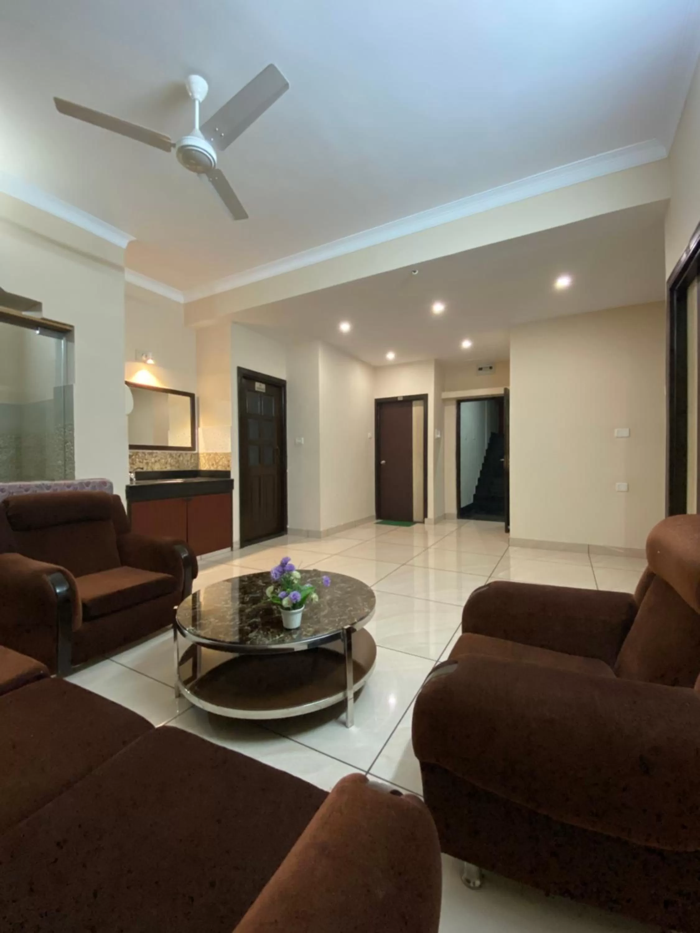 Seating area in Krishna Kunja " A Quiet & Peaceful Stay "