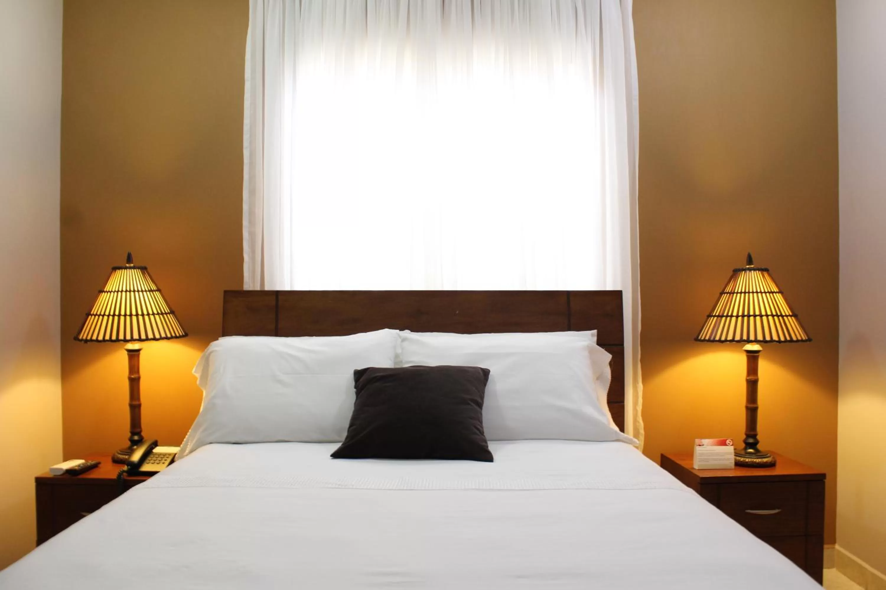 Bed in Hotel Solaris