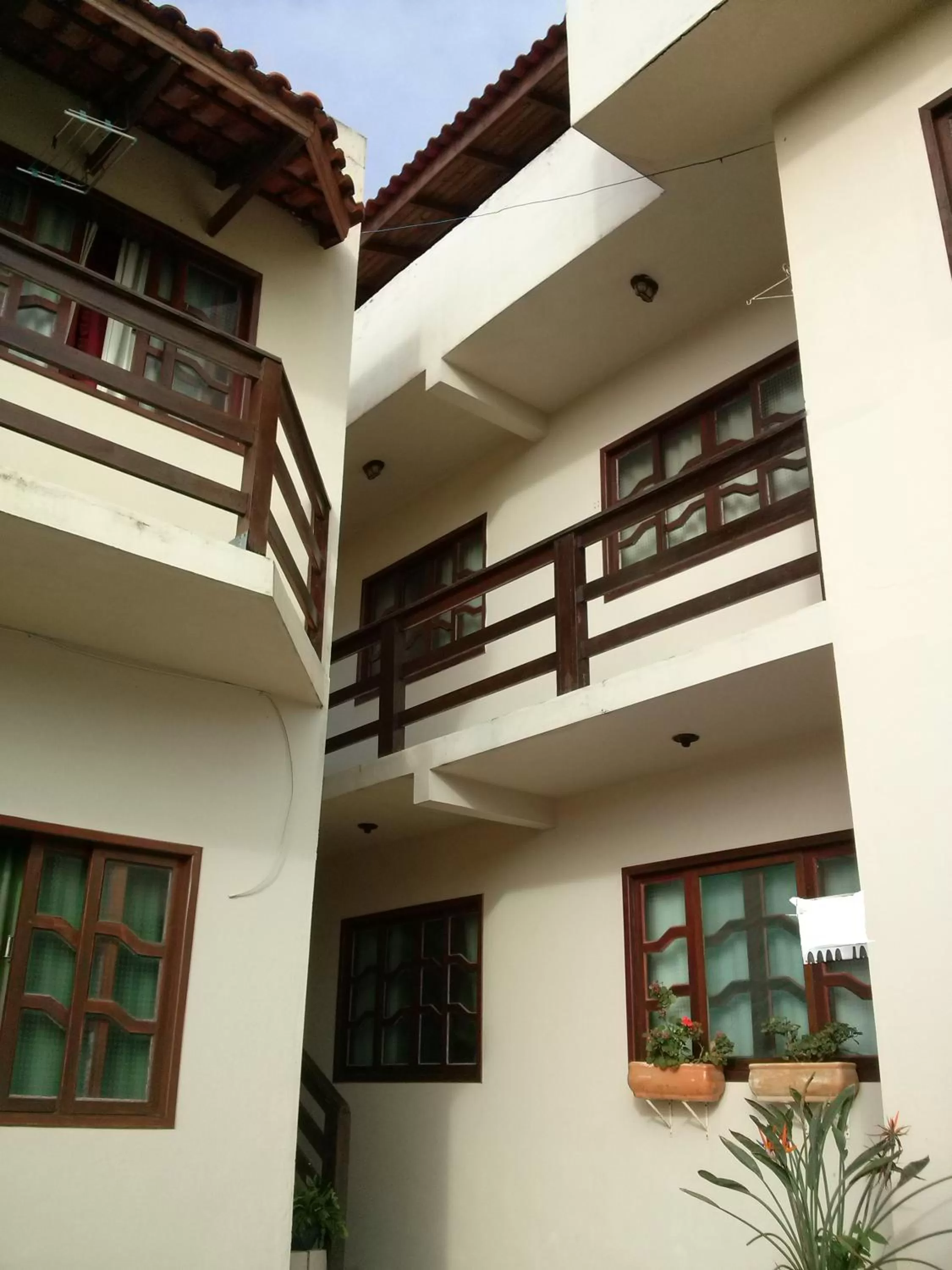 Garden view in Pousada Ilha Margarita