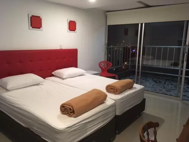 Bed in Hotel Garden City Boutique