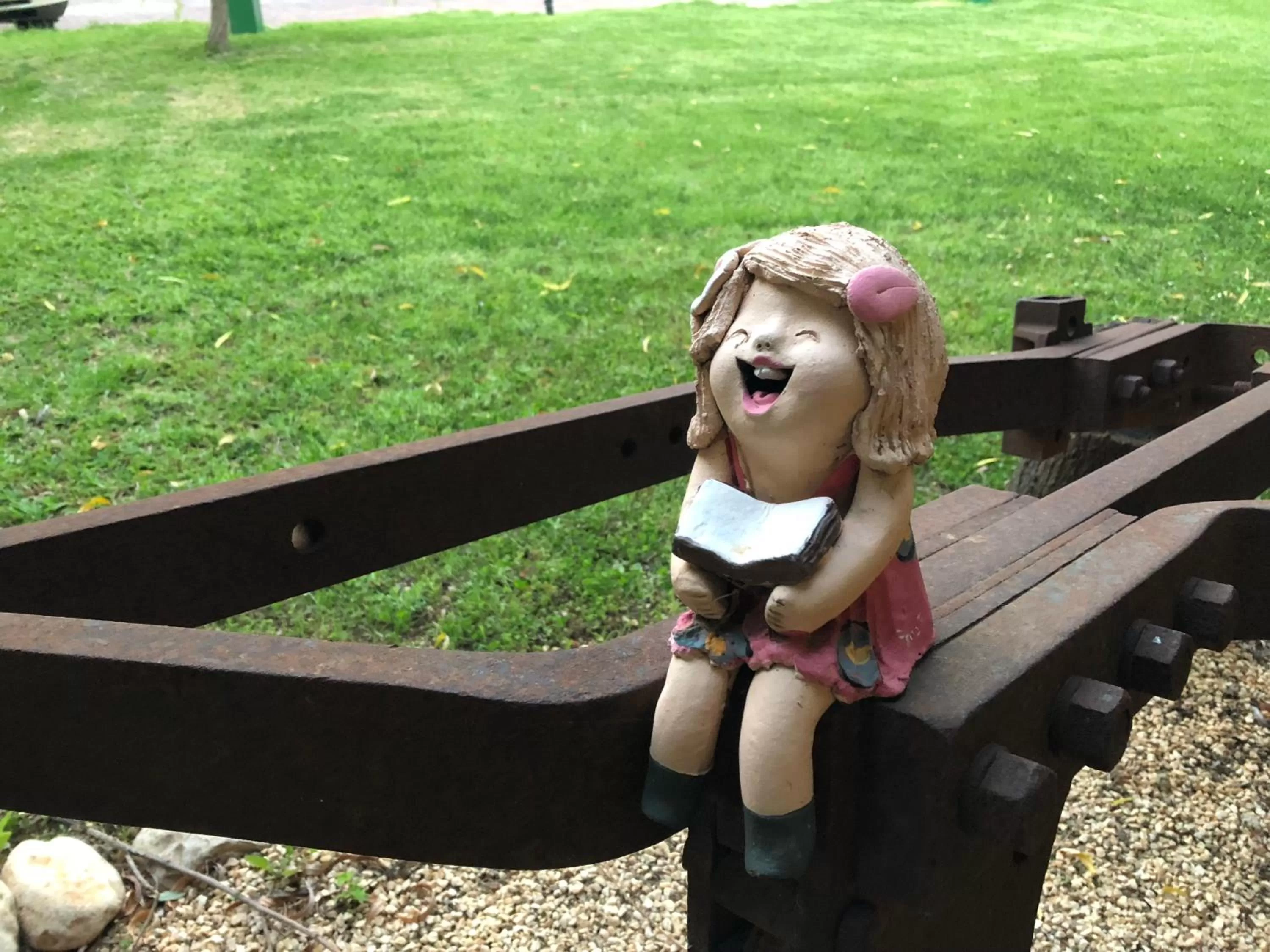 Decorative detail, Children in Beit Shalom Historical boutique Hotel