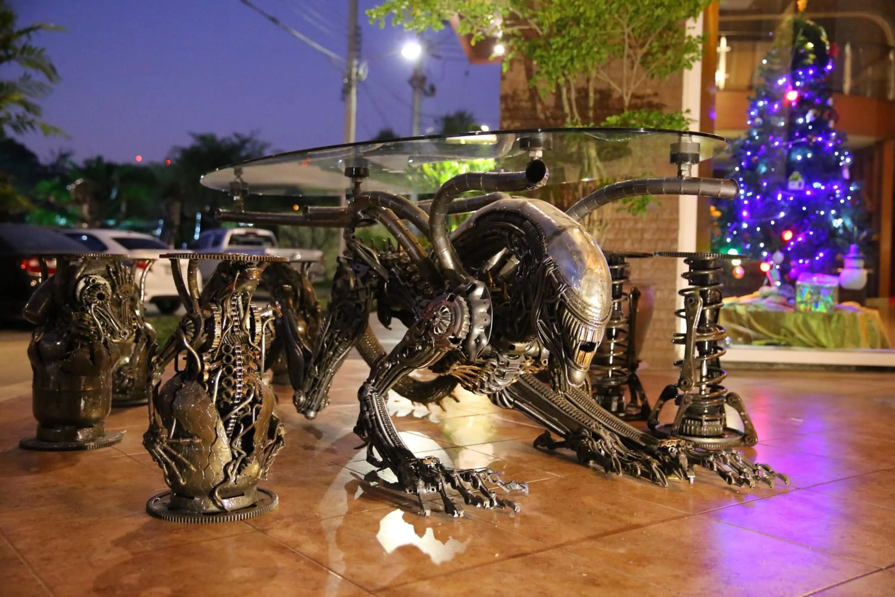 Decorative detail in Suvarnabhumi Suite Hotel