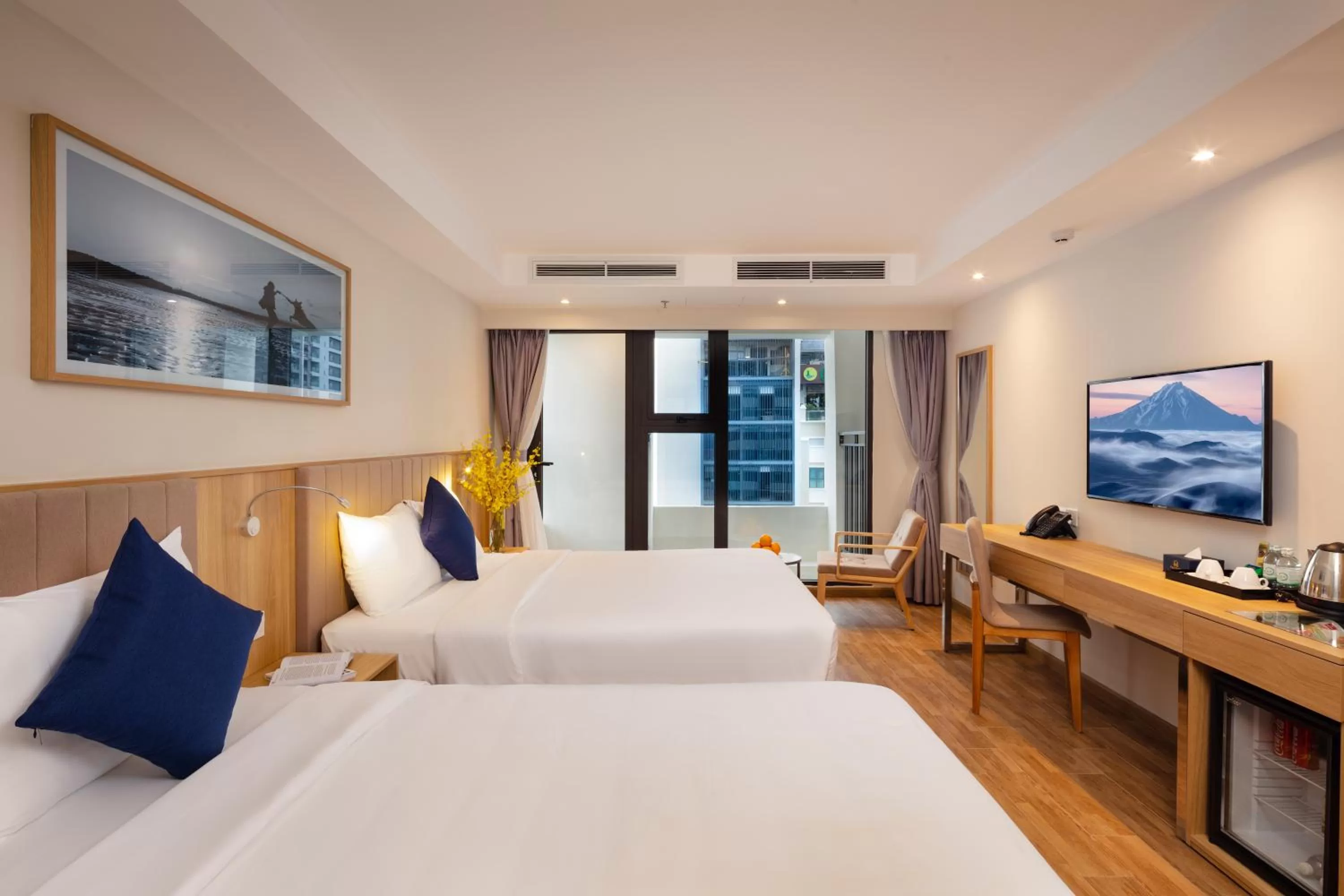 Photo of the whole room, Bed in VENTANA NHA TRANG HOTEL